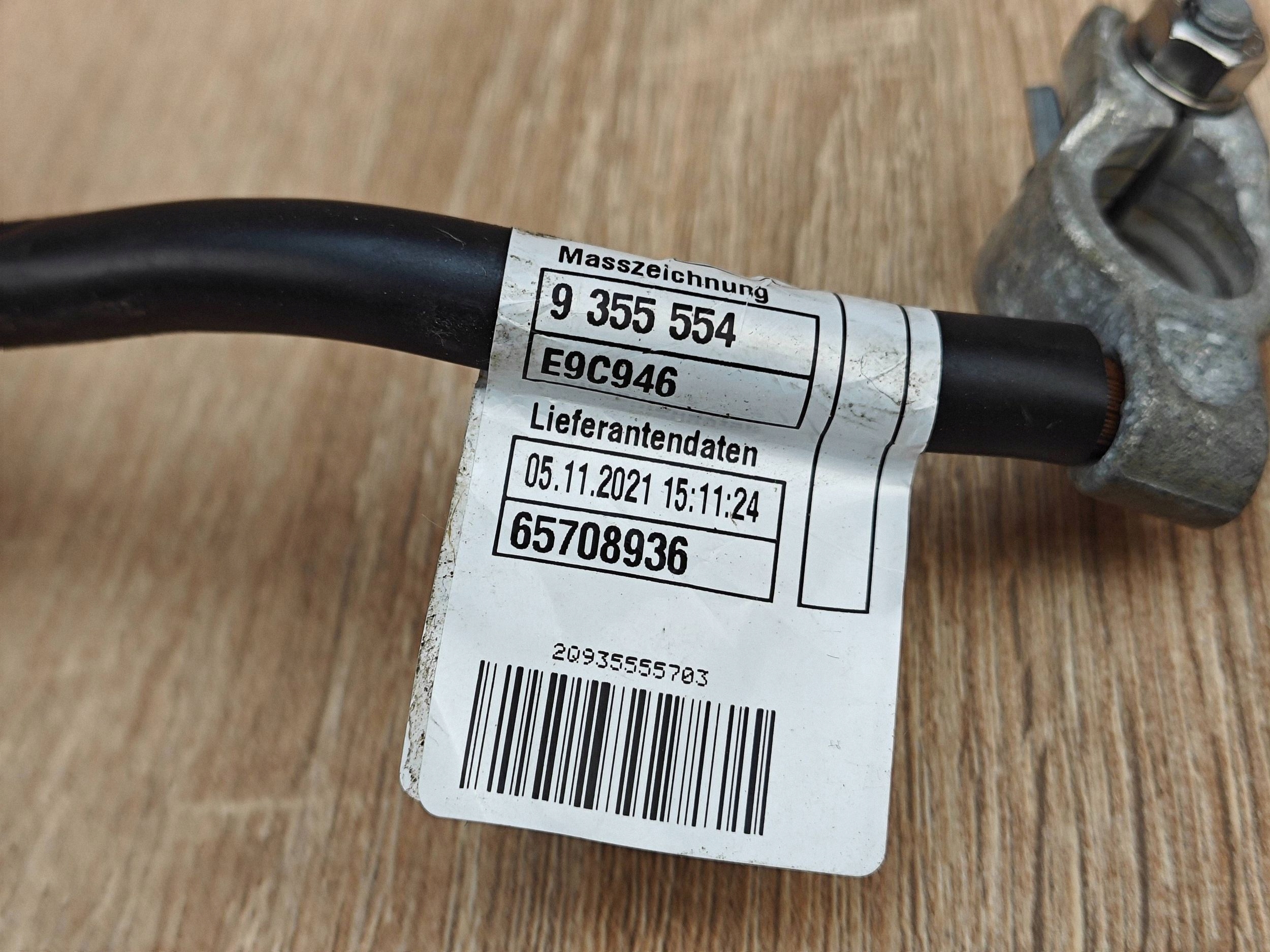 Morsetto Batteria BMW 3.0d G30 G11 OE 9355557 image 5