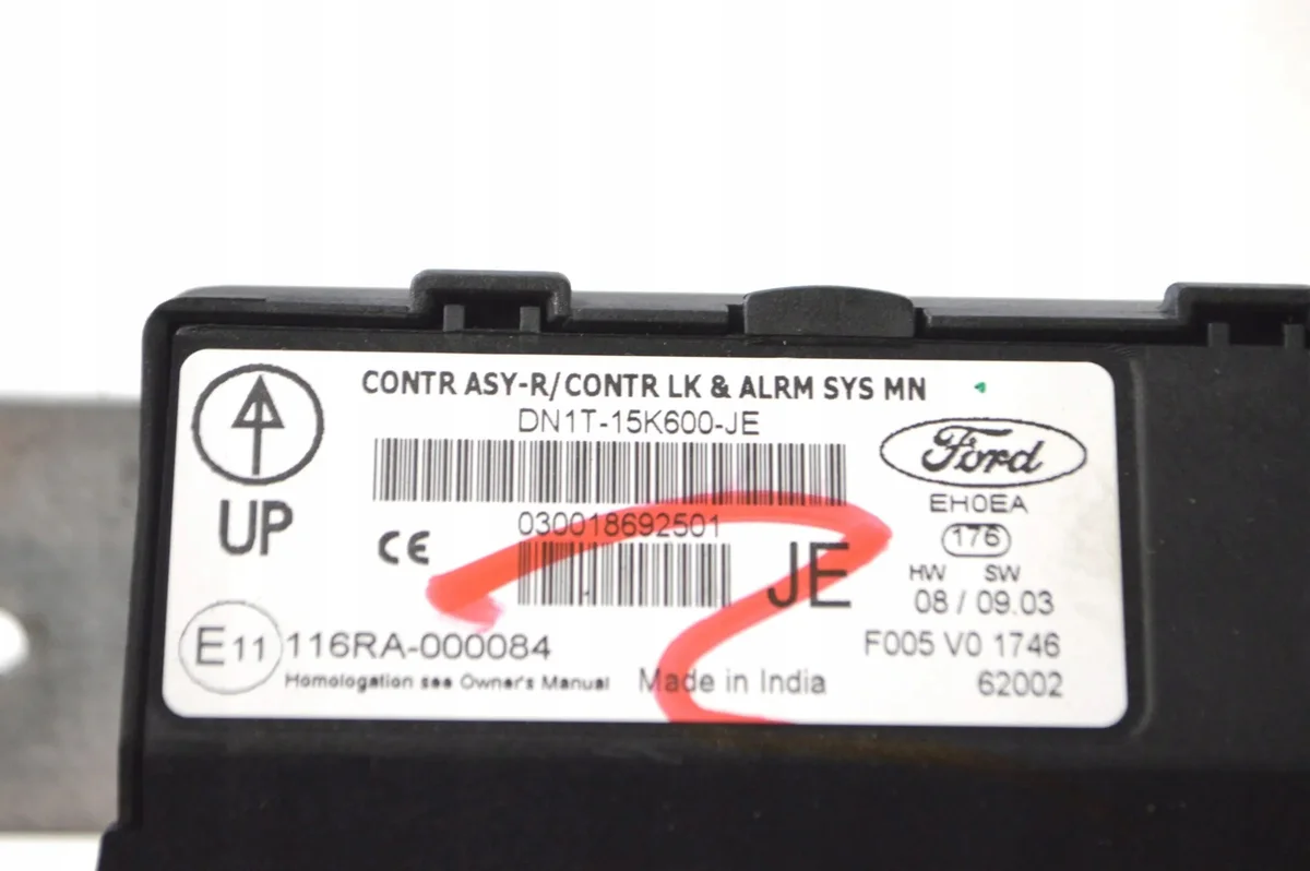 Ford Ecosport Central Locking Module DN1T15K600JE image 5