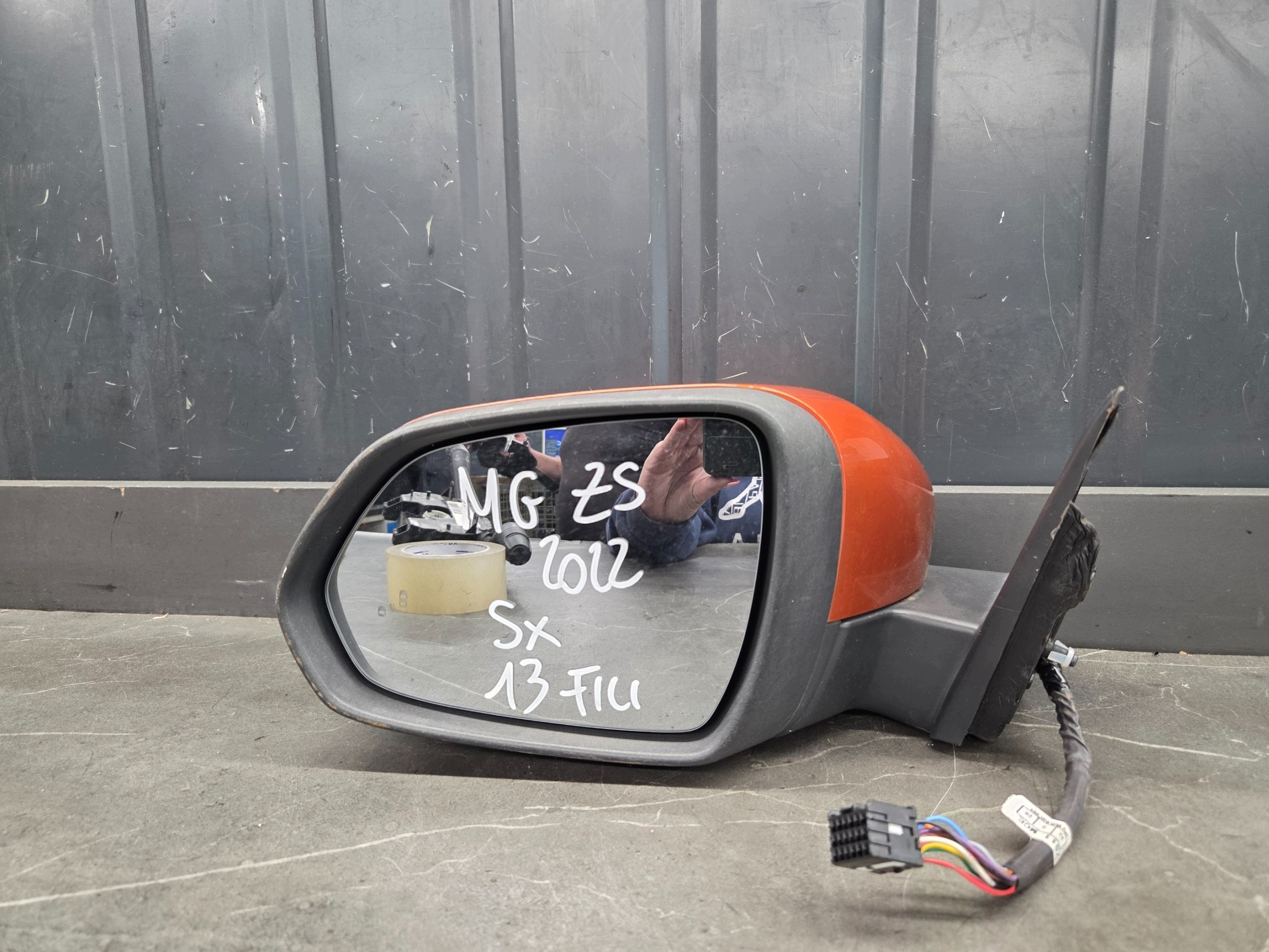 Espelho Retrovisor Esquerdo Rover MG ZS 22R 13PIN Laranja image 7