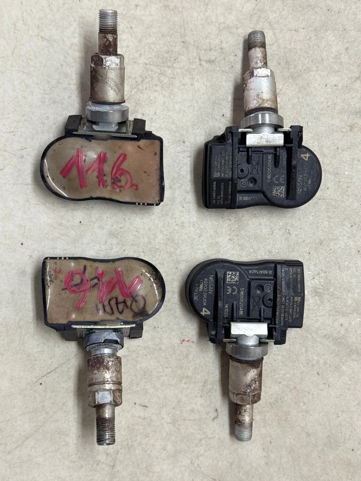 Sensor Pressão Pneu TPMS Nissan Qashqai J11