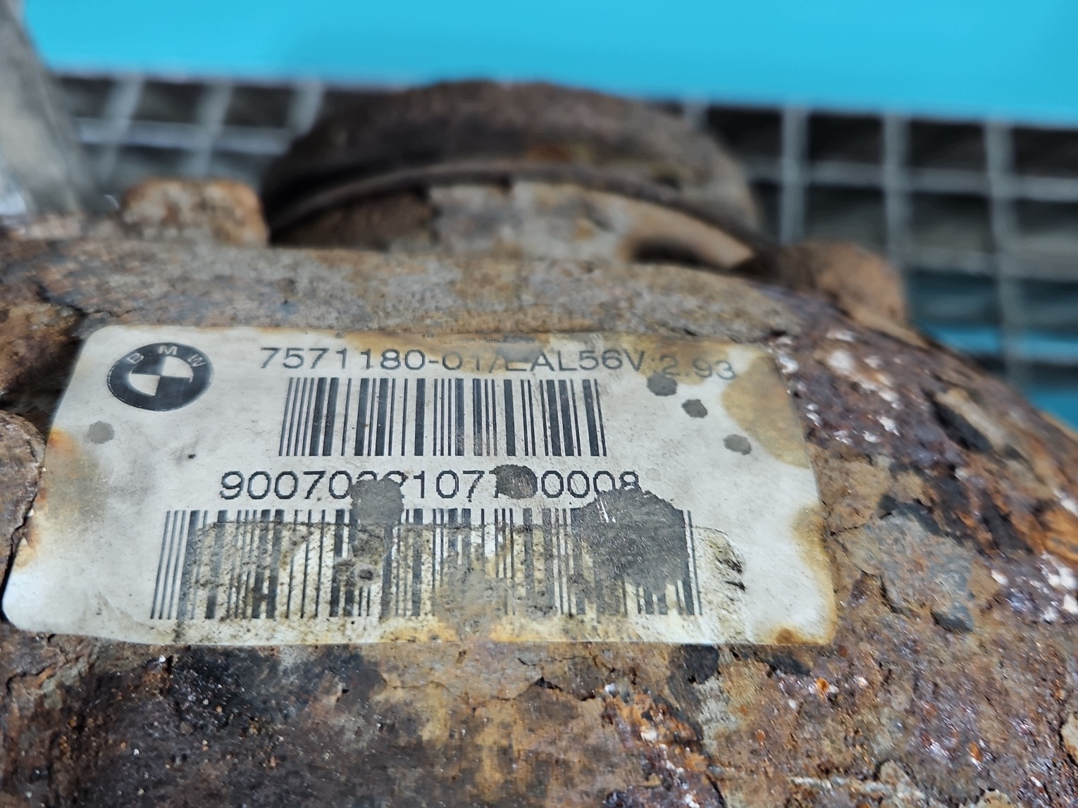 Différentiel arrière BMW 3 (E90) 7571180 3.0L Diesel 2008 image 9