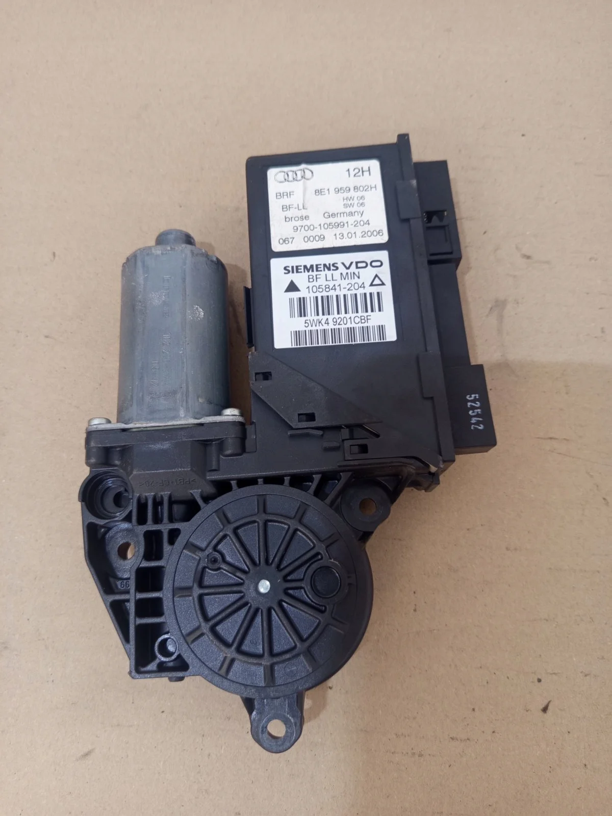 Audi A4 B7 Fensterheber Schalter 8E1959802H