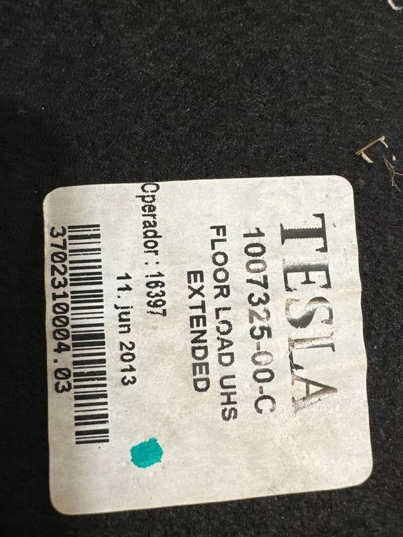 Moquette coffre TESLA MODEL S 100732500C electrique 2014 image 5