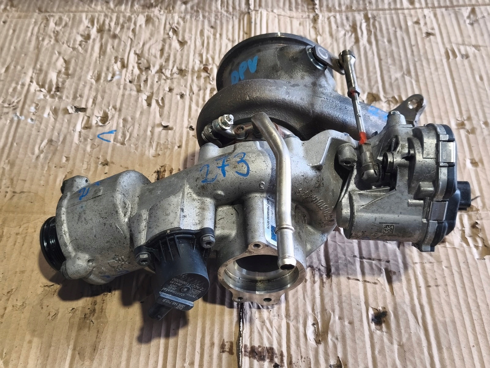 AUDI A4 A5 A6 Q5 2.0 TFSI TURBOLADER 06N145702D 06N145655A 06N145710B image 2