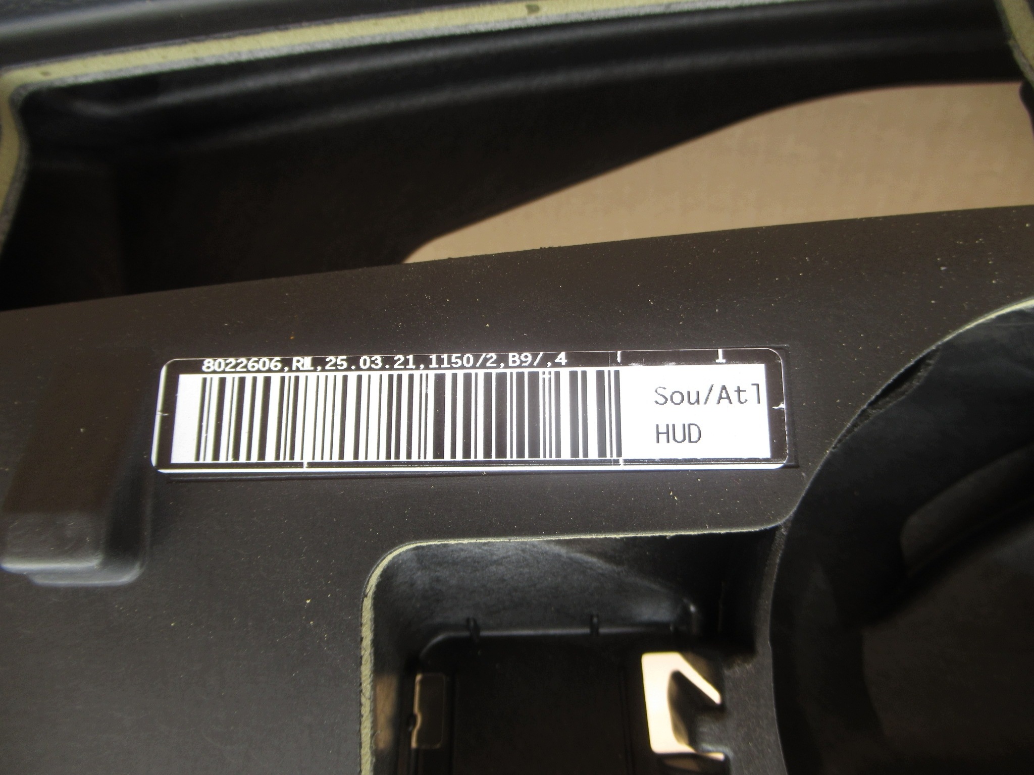 AUDI A4 B9 A5 8W CONSOLE TABLEAU DE BORD ANGLAIS image 5