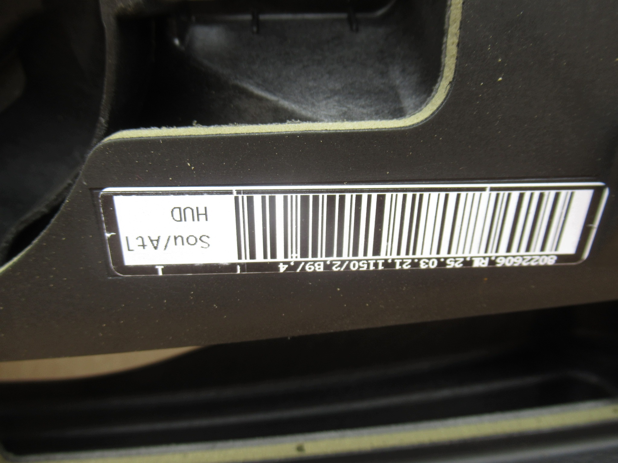 AUDI A4 B9 A5 8W CONSOLE TABLEAU DE BORD ANGLAIS image 6