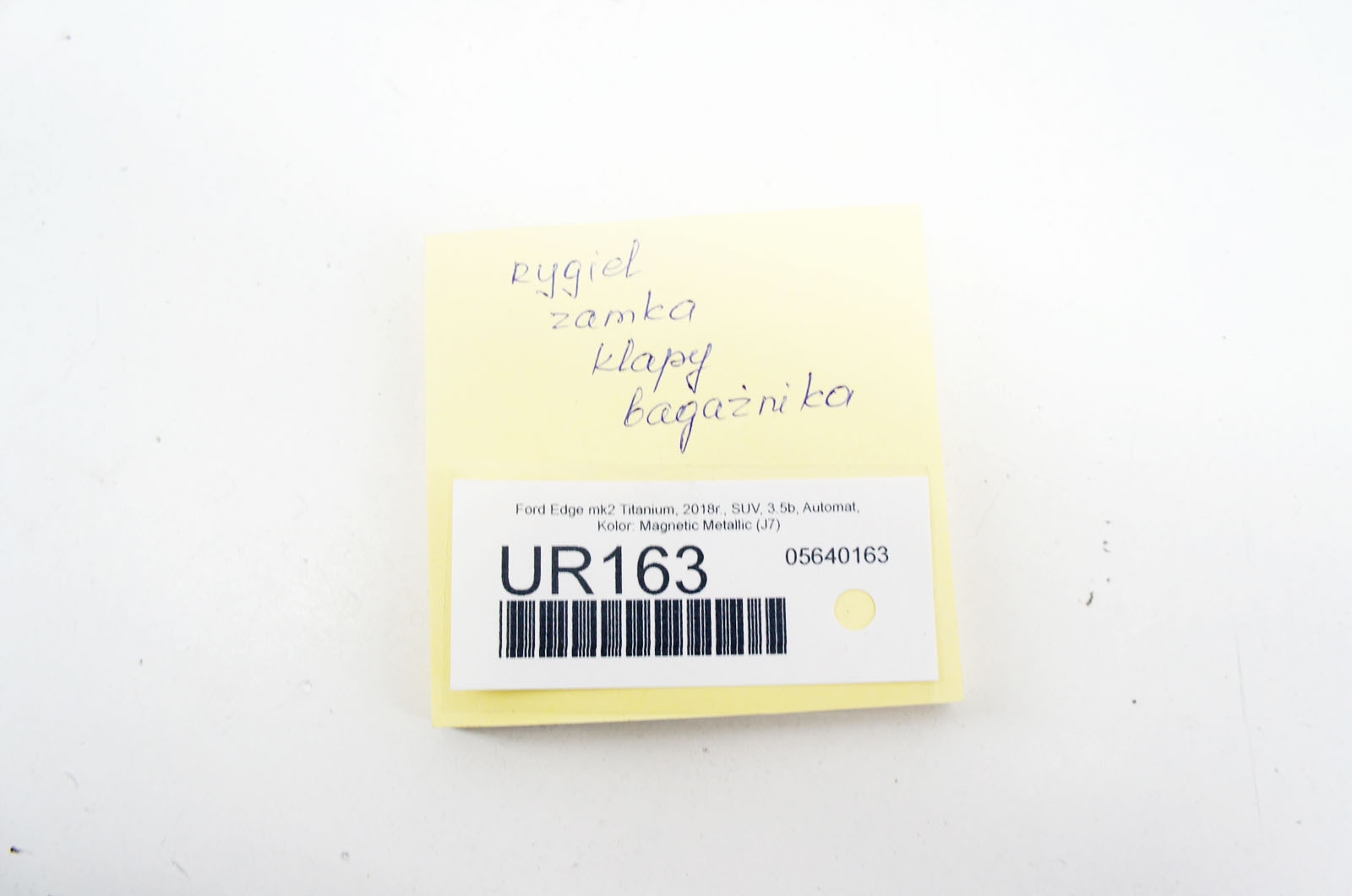 UR163 Ford Edge Mk2 Verrou de Hayon AR image 5