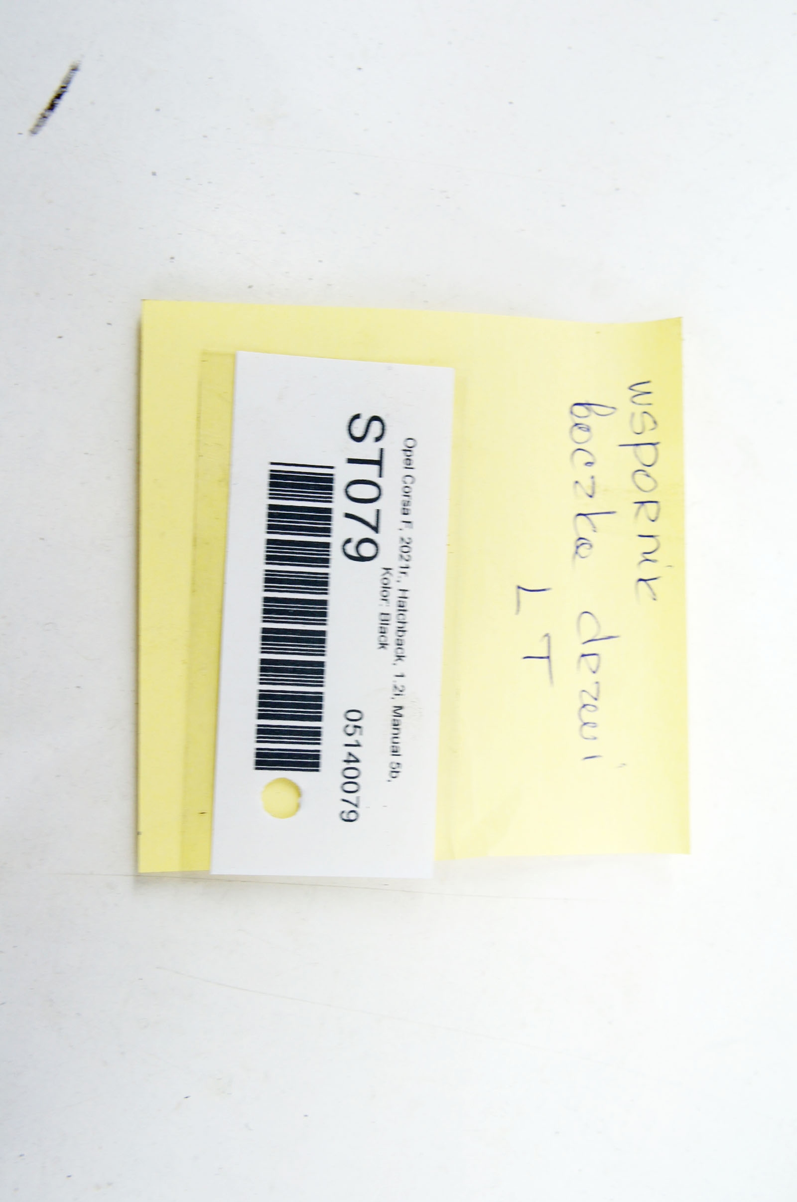 Opel Corsa F Soporte Panel Puerta Izquierdo Trasero image 5