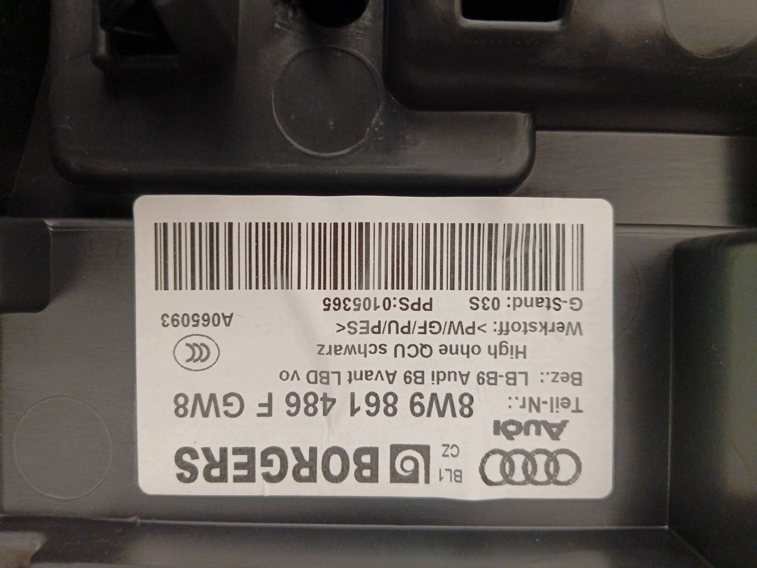 Maletero Audi A4 B9 Kombi 8W9861486F image 4