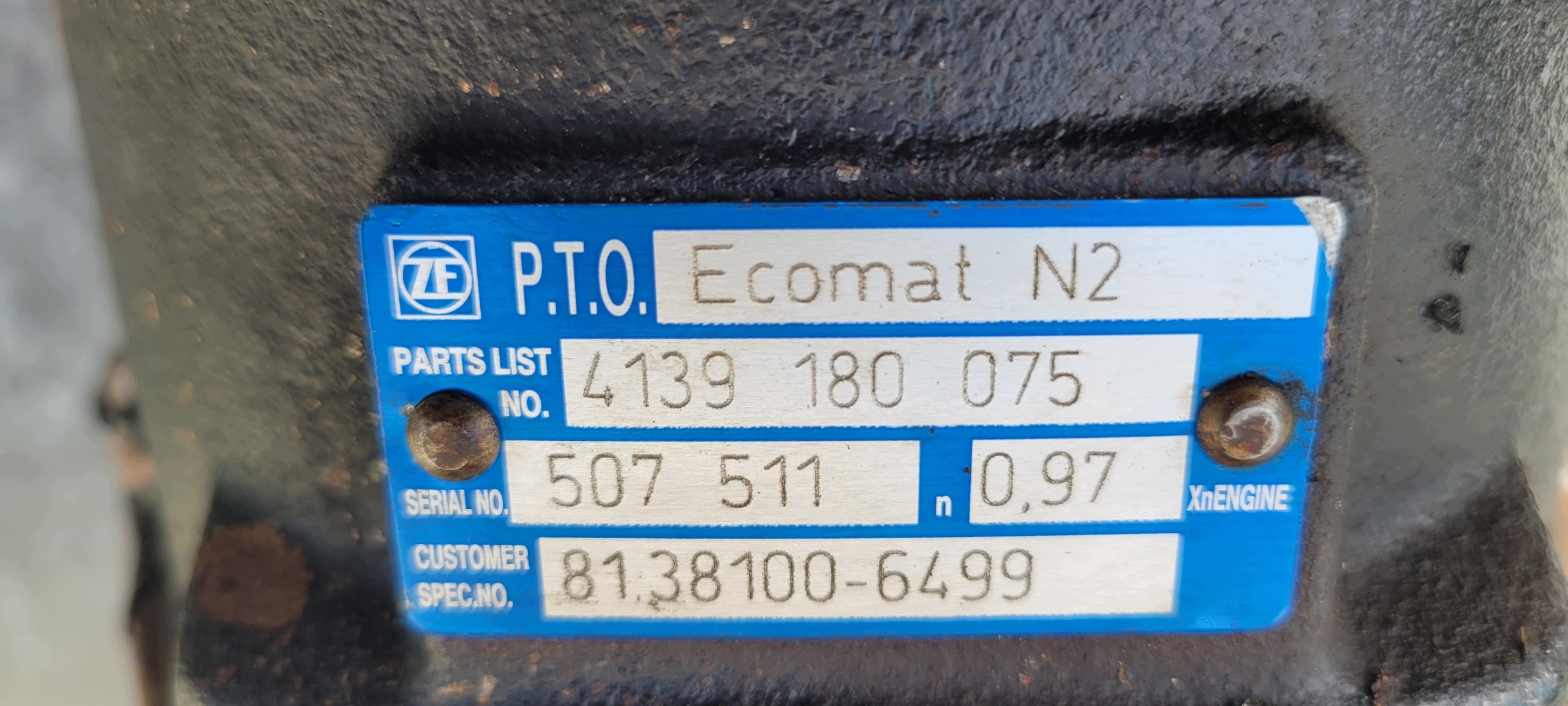 Voimanotto MAN OE 81.38100-6499.5487 image 9