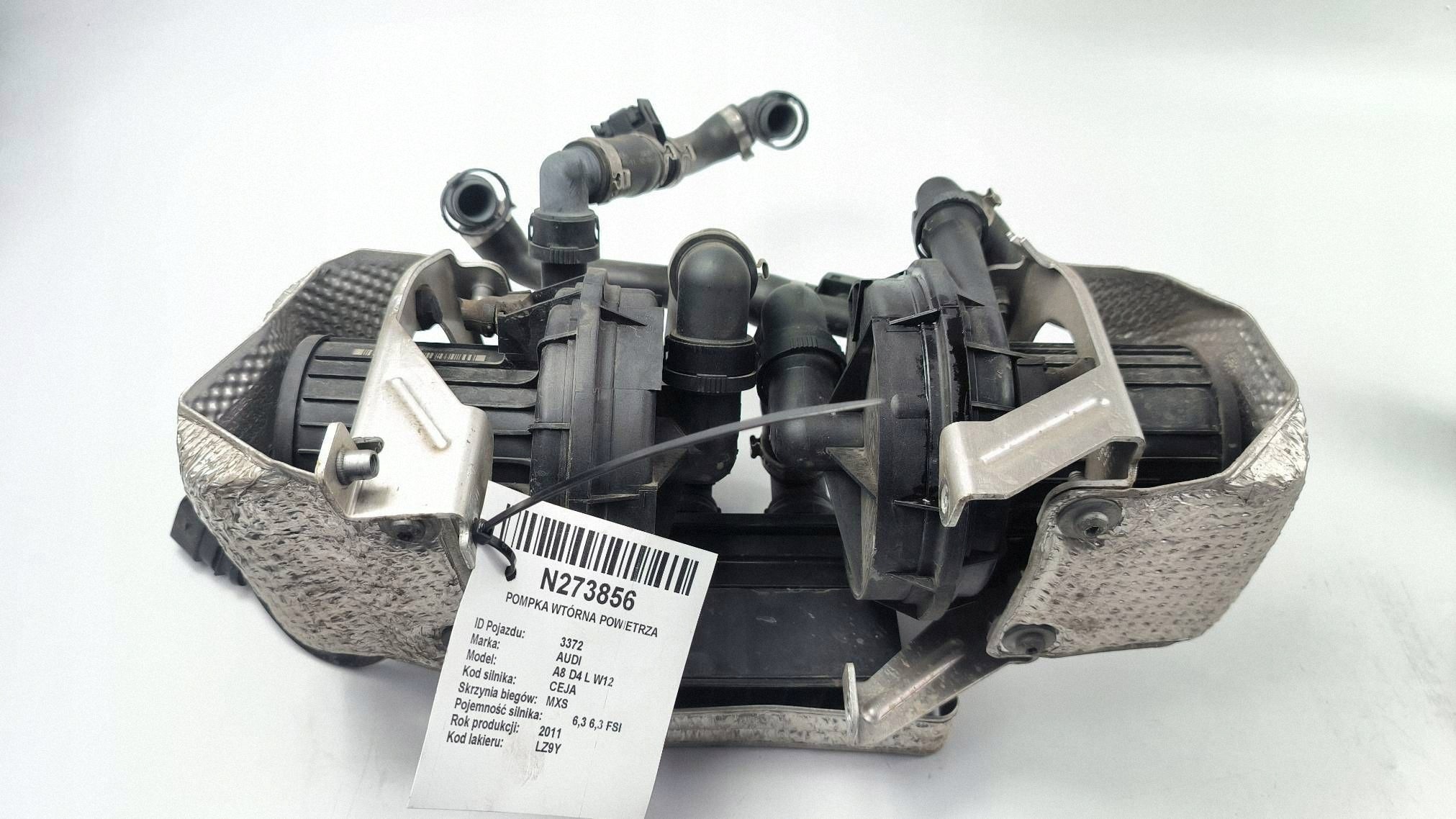 Ilmapumppu Audi A8 S8 D4 4H W12 6.3 FSI 2011 image 8
