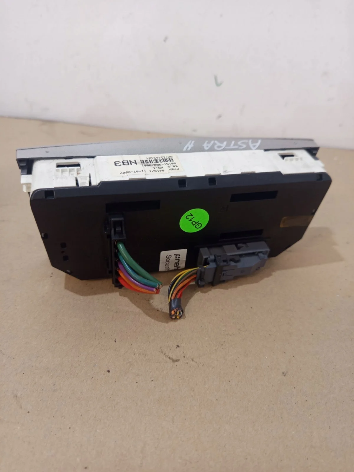 Opel Astra Zafira Klimaanlage Bedienfeld 13269404 image 4