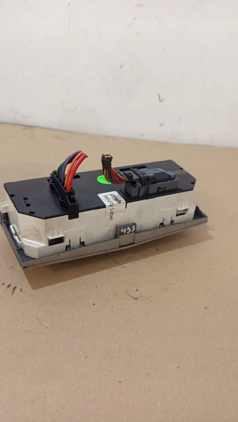 Opel Astra Zafira Klimaanlage Bedienfeld 13269404 image 5