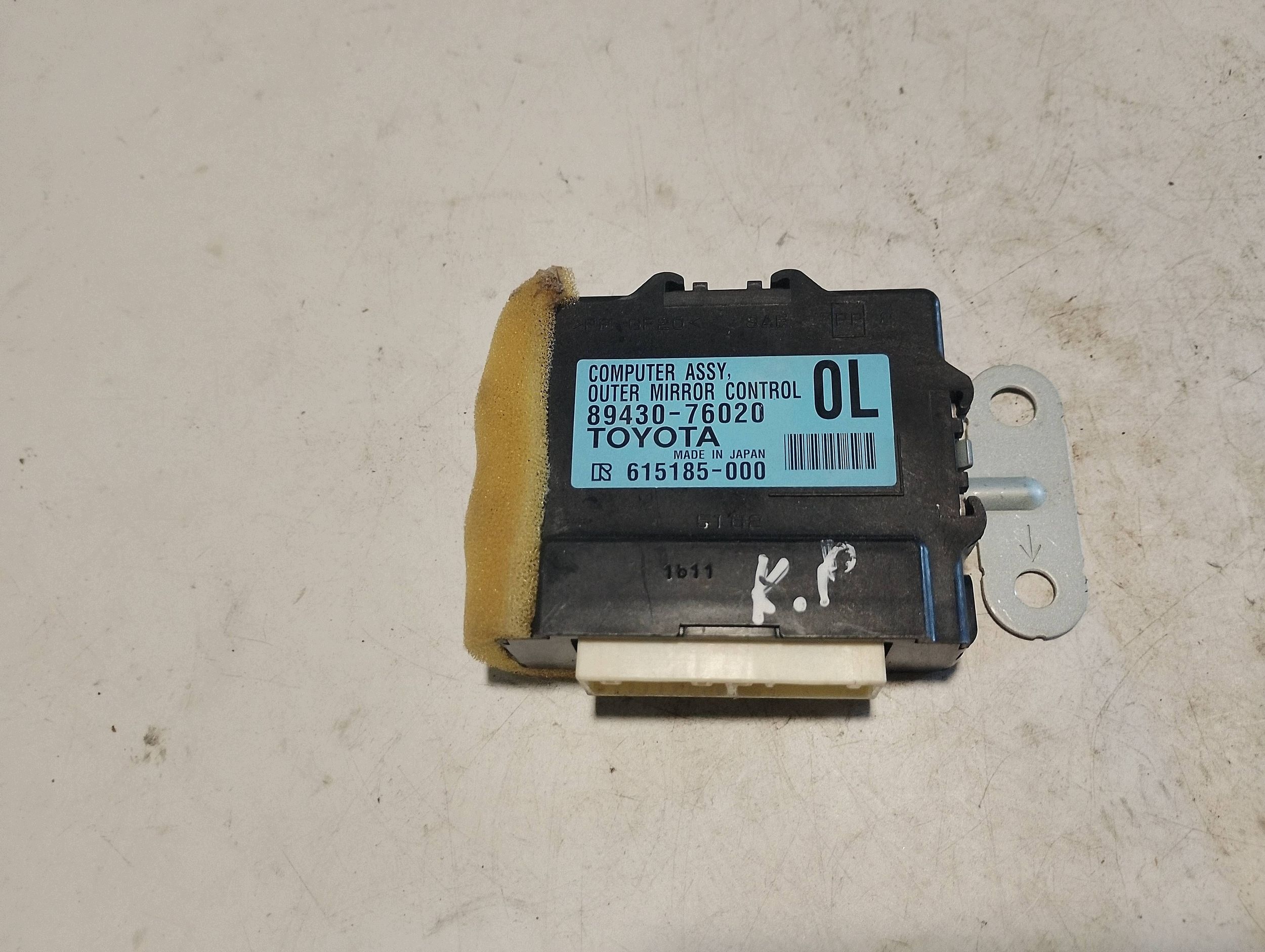 Lexus styrenhet 89430-76020 (begagnad)