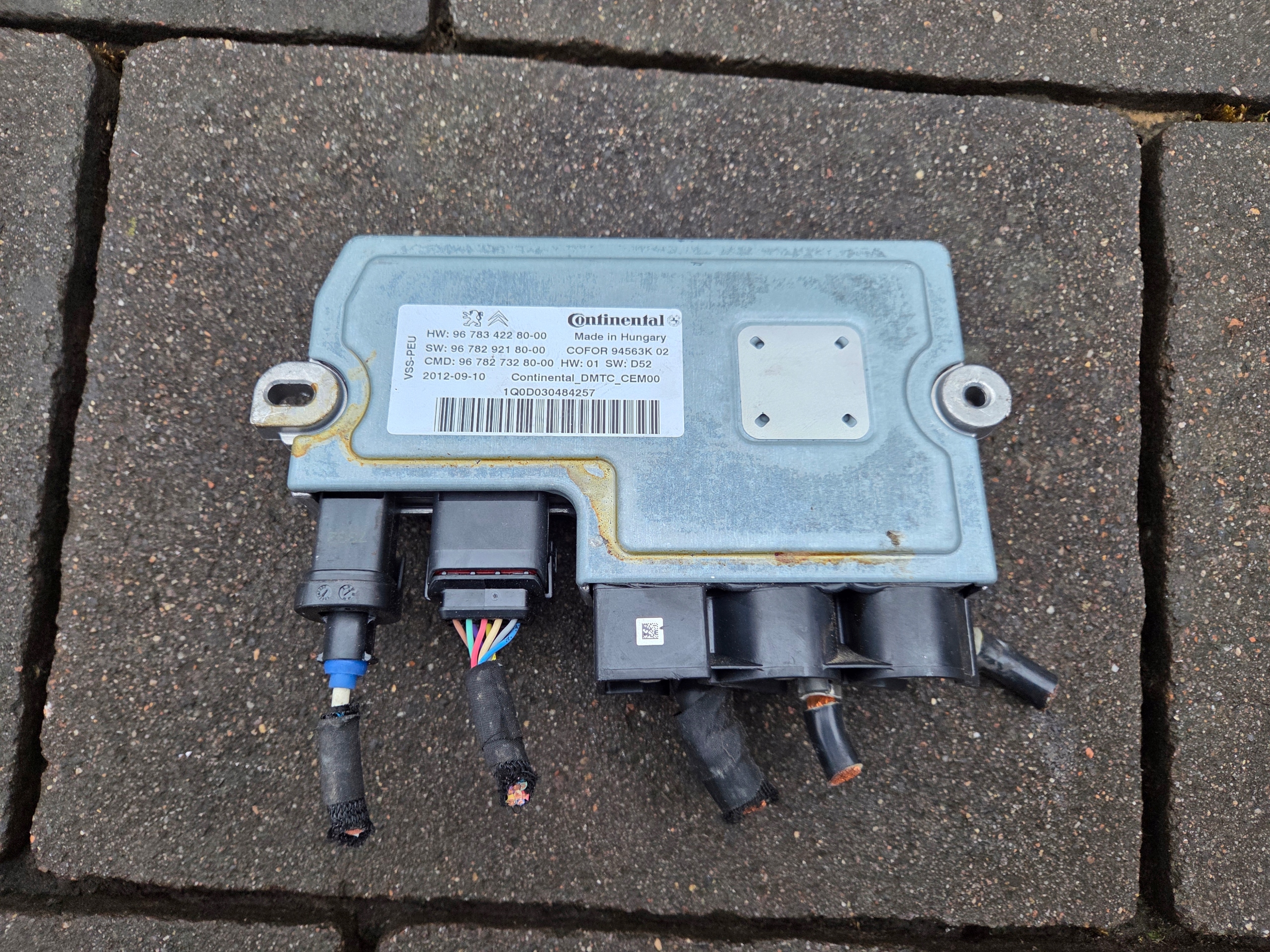 Módulo Control Start-Stop Citroën Peugeot Opel 9678342280 image 3
