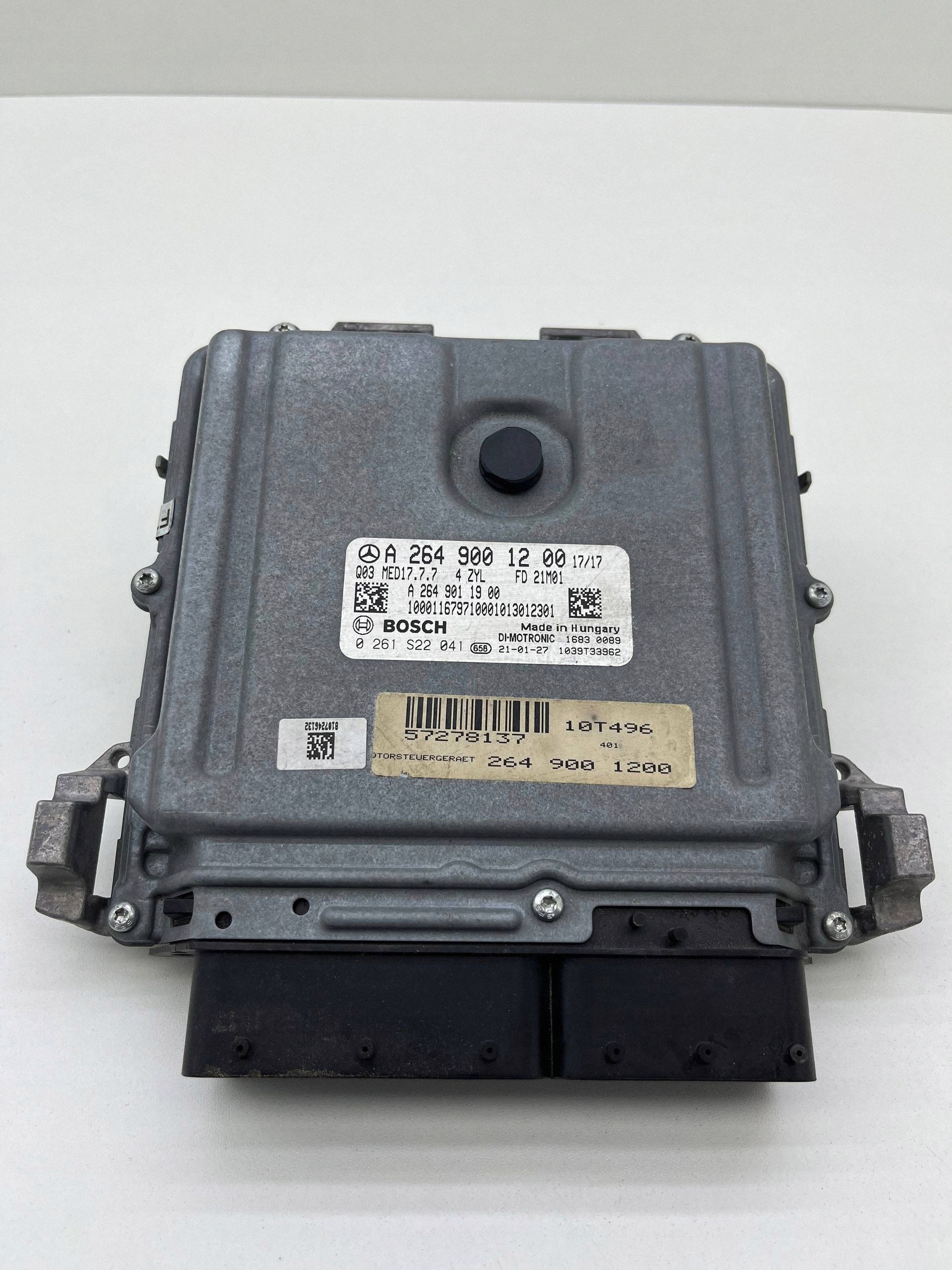MERCEDES W177 W205 2.0 CGI MODULO COMPUTER CENTRALINA MOTORE ECU A2649001200 image 2