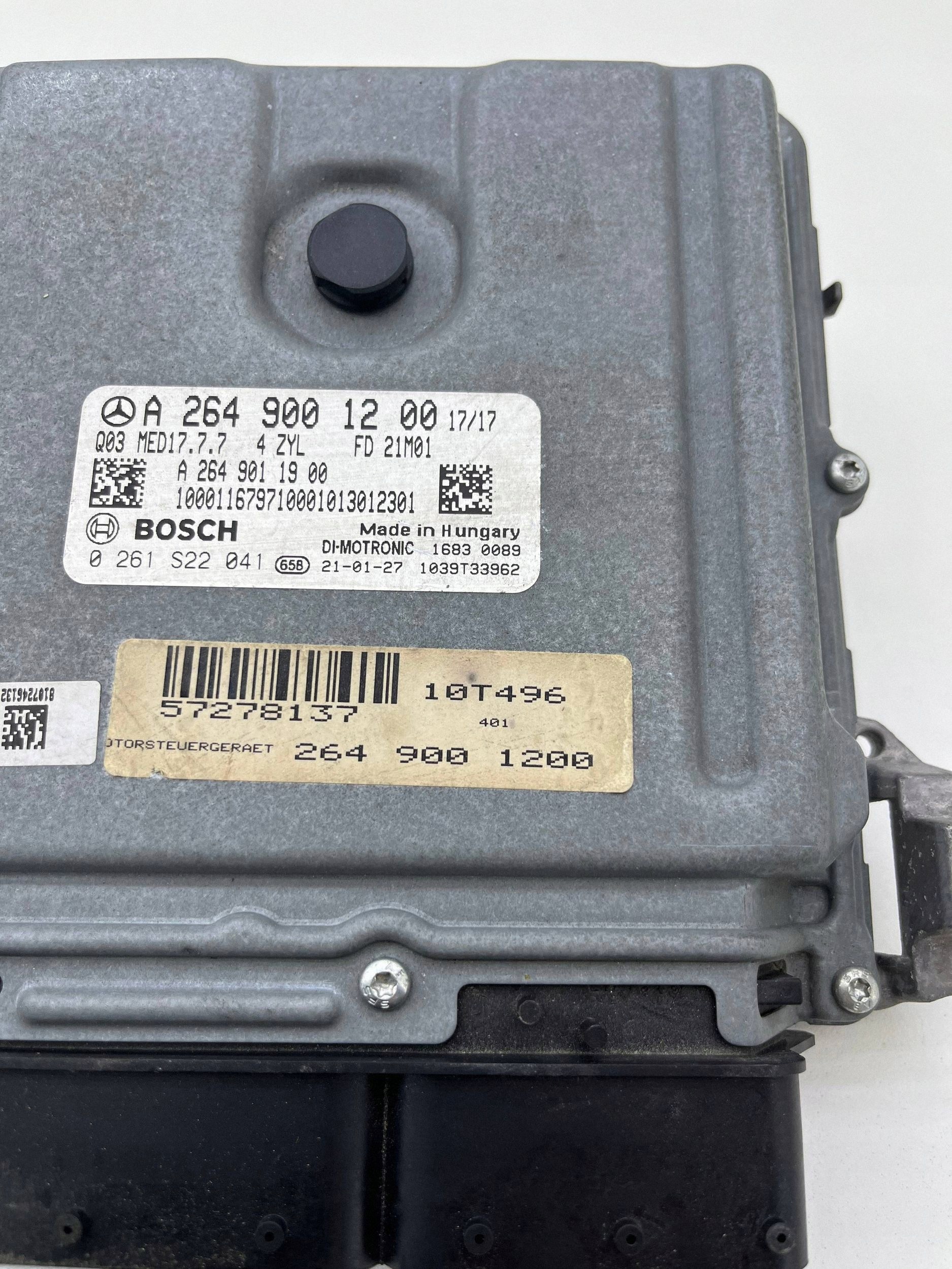 MERCEDES W177 W205 2.0 CGI ENGINE ECU COMPUTER MODULE A2649001200