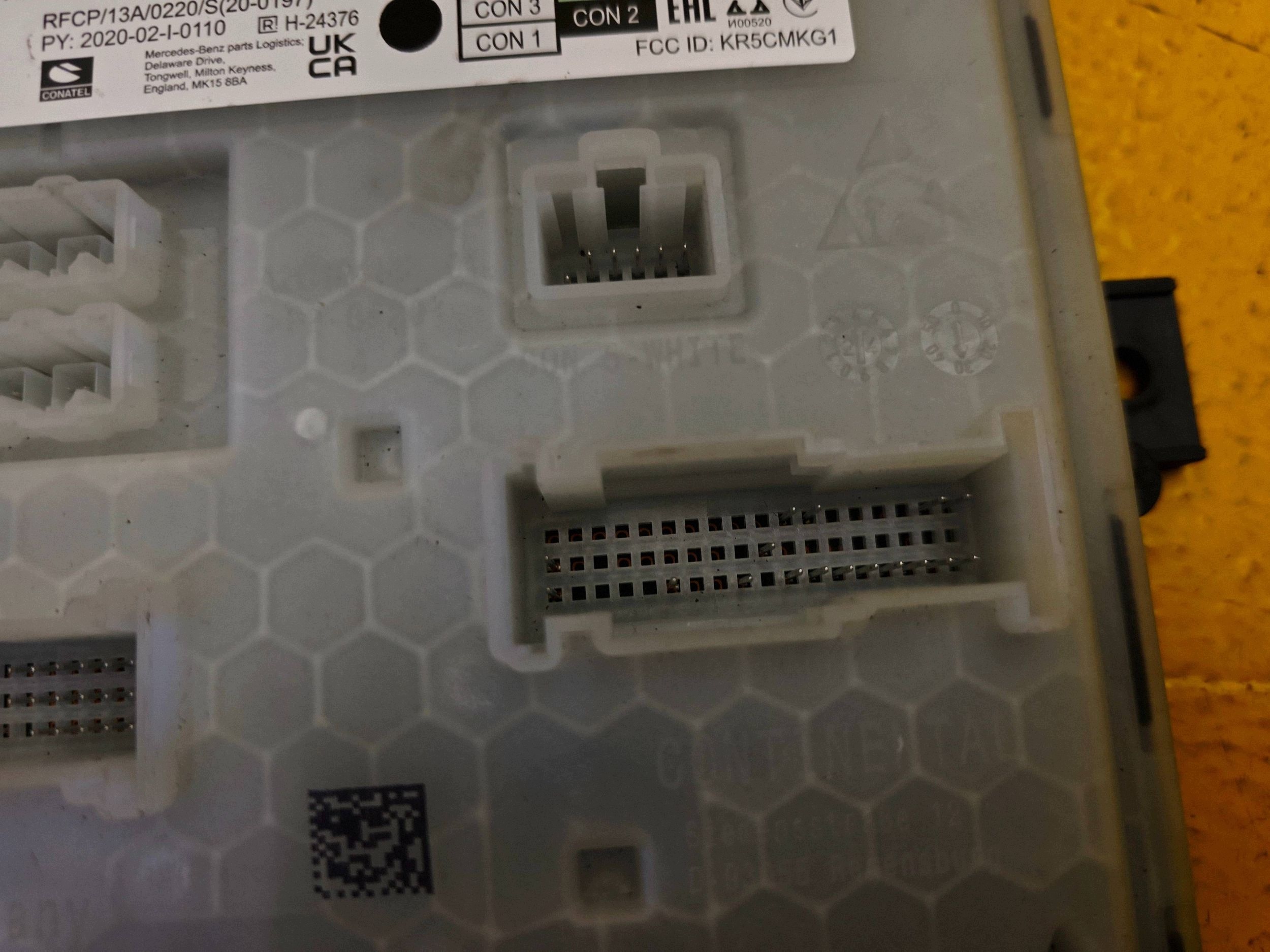 Modulo Accensione Mercedes C W206 A2069001624 Usato image 5