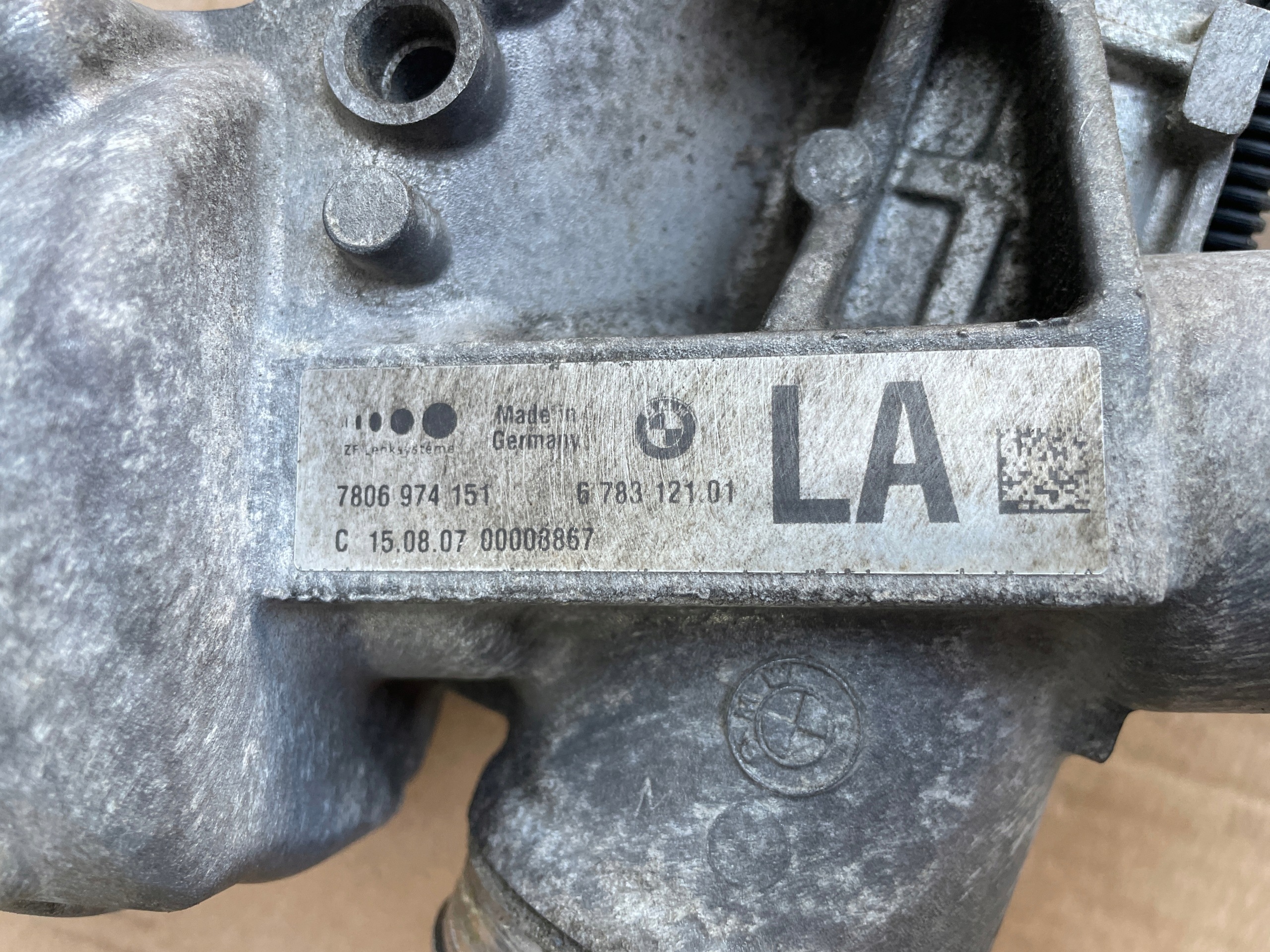 Crémaillère BMW E81 E87 E90 E91 E92 Électrique image 6