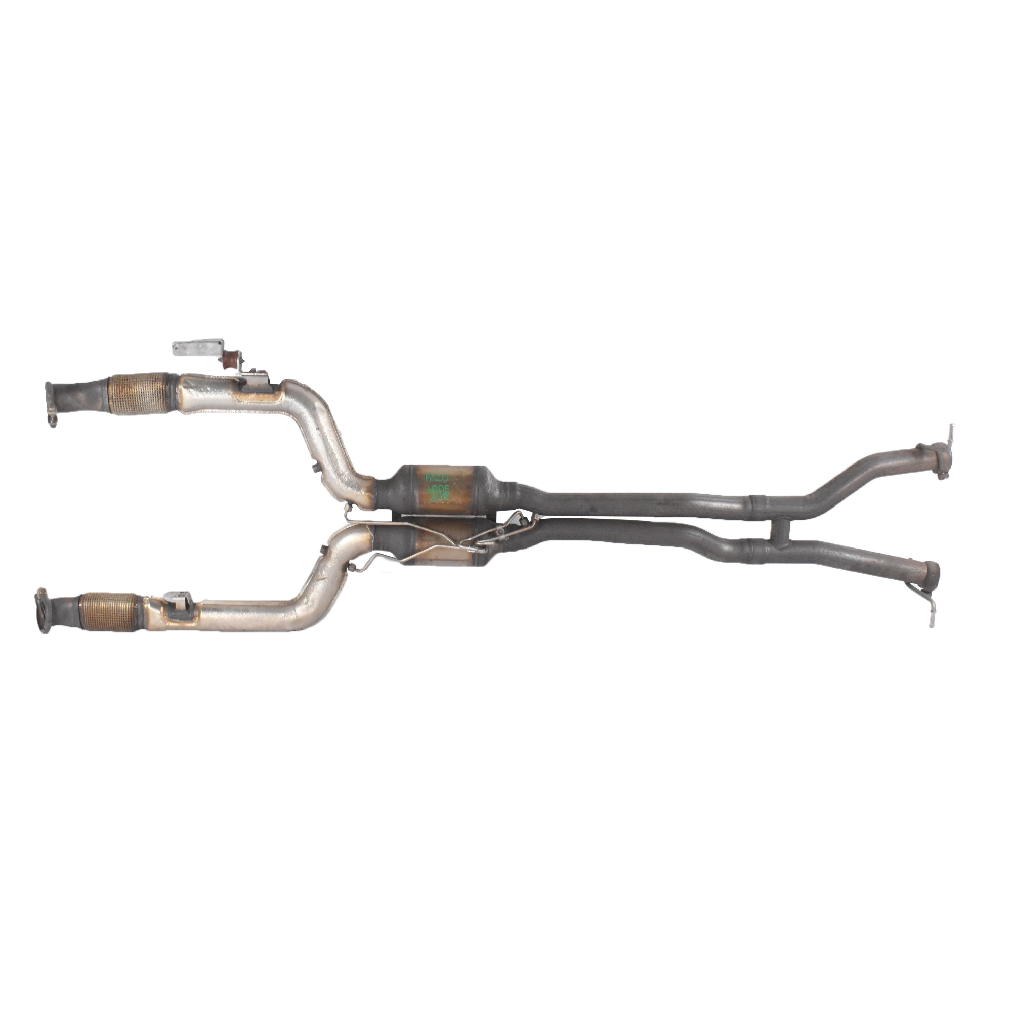 Middelste demper uitlaat katalysator Mercedes W205 C205 A205 C43 3.0 image 2