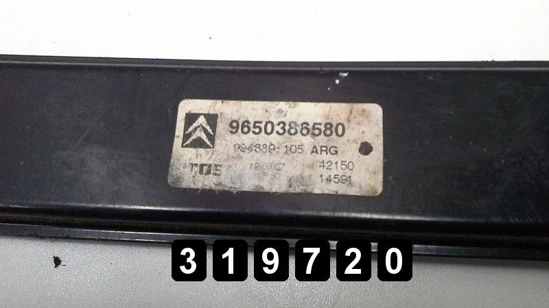 Citroen C6 2007 Régulateur de vitre 9650386580 image 3