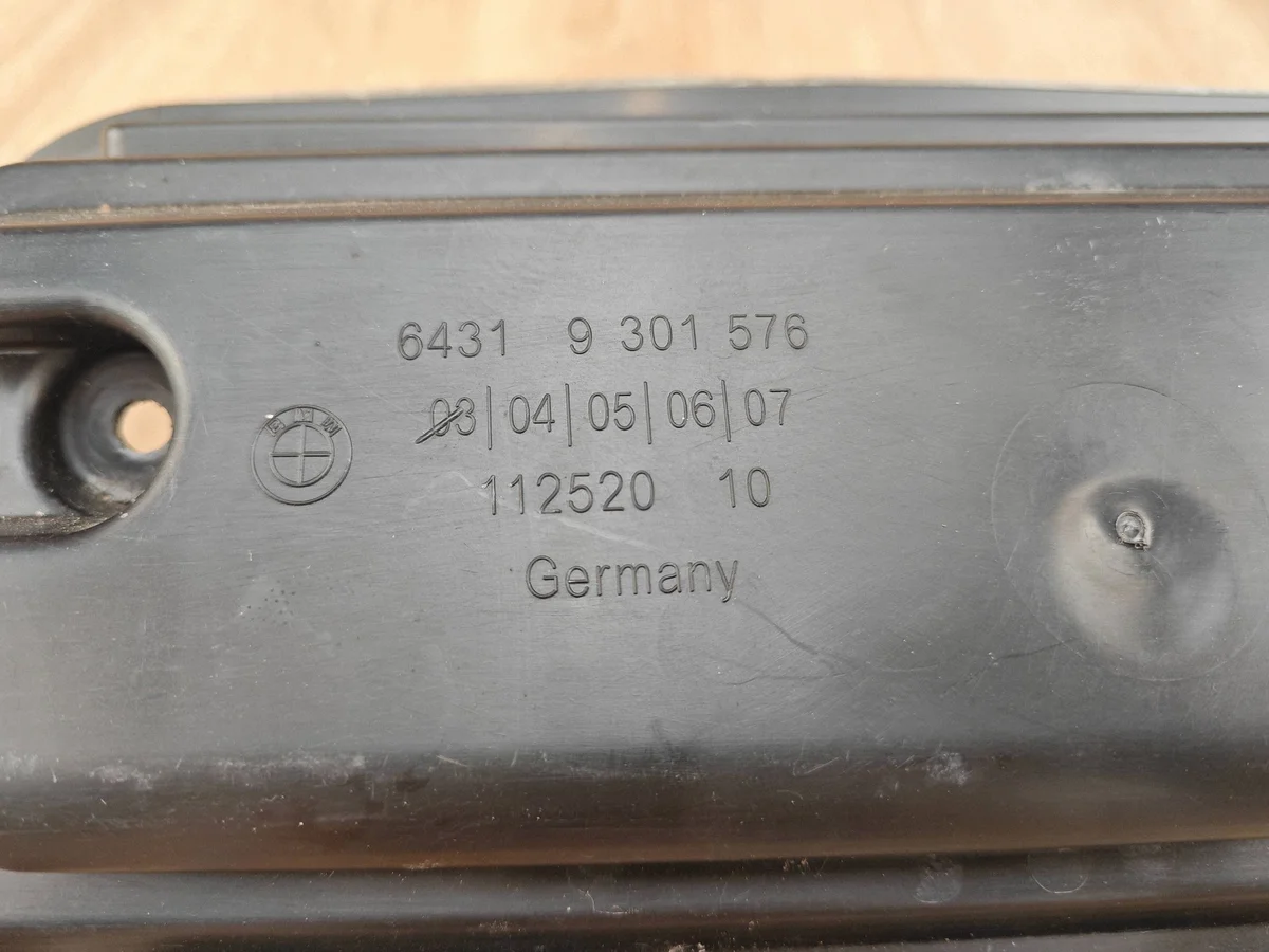 BMW G30 G31 G16 G11 Lufteinlass 9301576 image 5