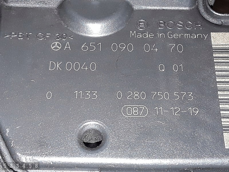 Drosselklappe Mercedes E-Klasse 210cdi A6510900470 image 7