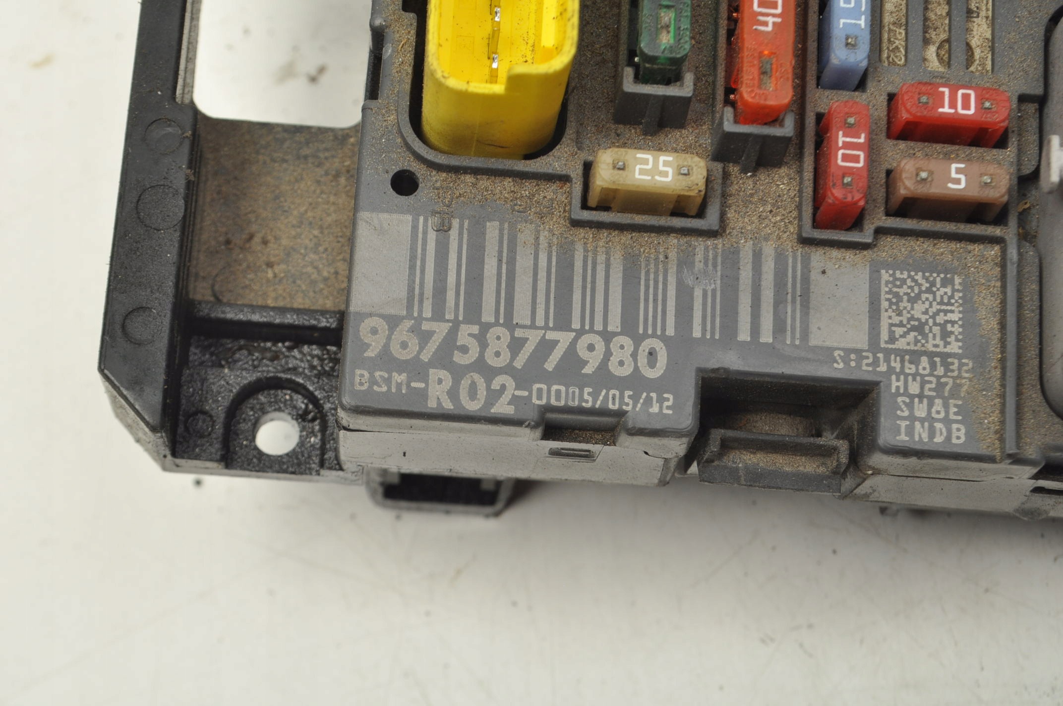 Sicherungskasten BSM Peugeot 407 1.6 HDI 9675877980 image 3