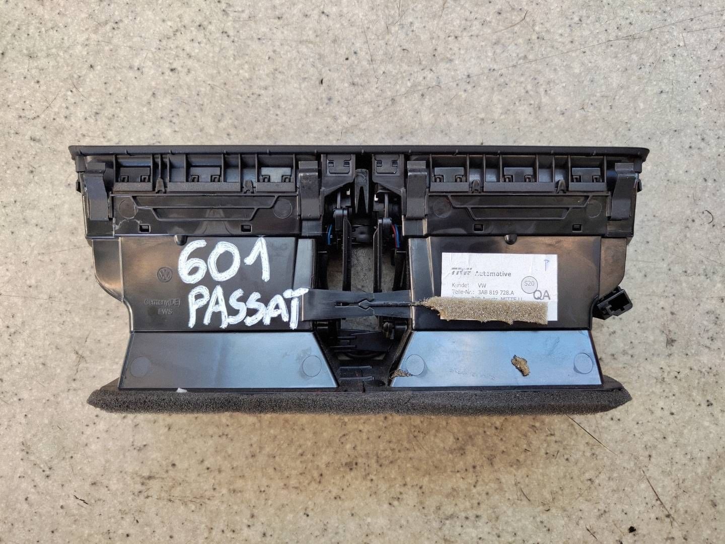 Mittluftventil VW Passat CC 3AB819728A image 3