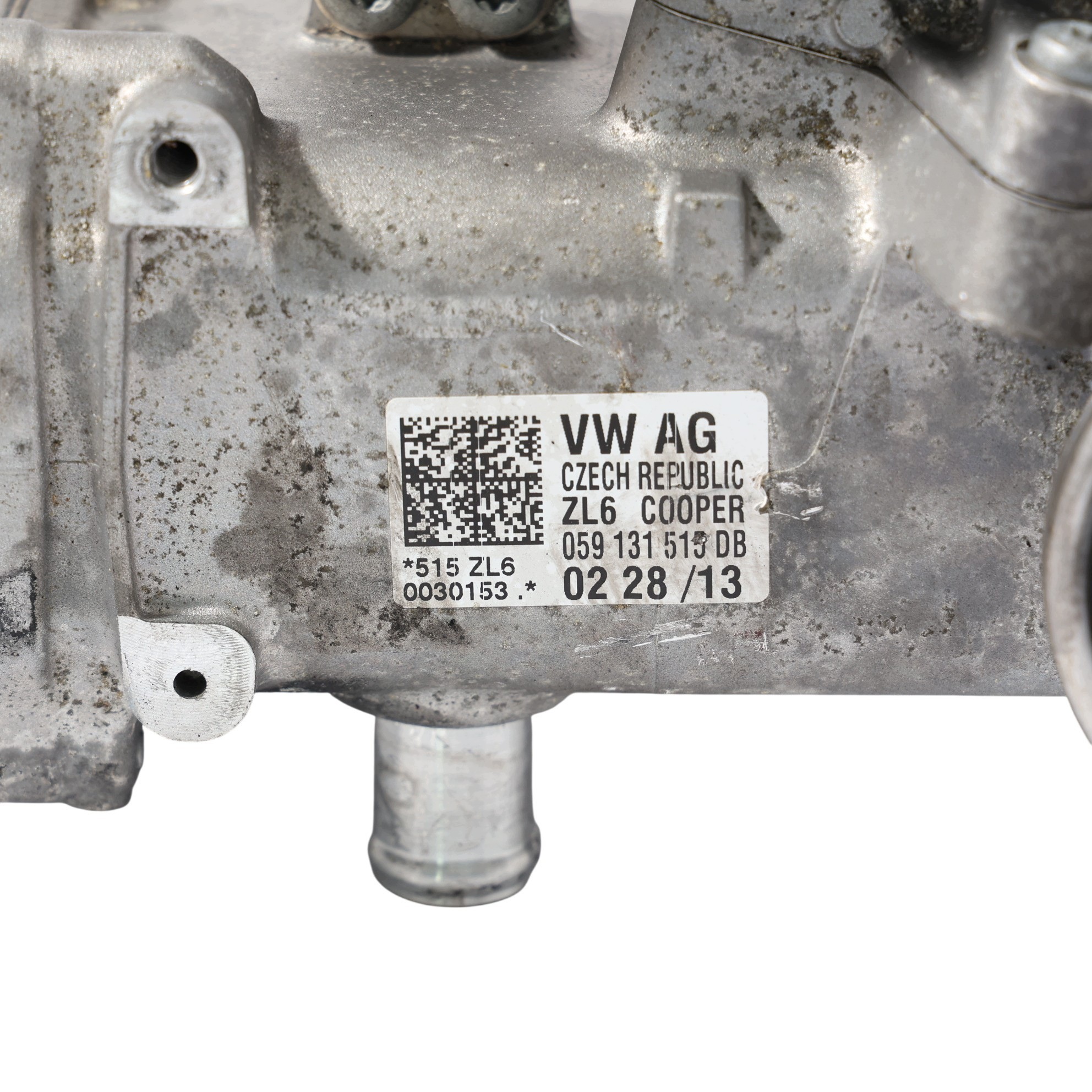 Audi A7 4G8 Biturbo EGR-jäähdytin 230hv 3.0 TDI CGQB 059131515EQ