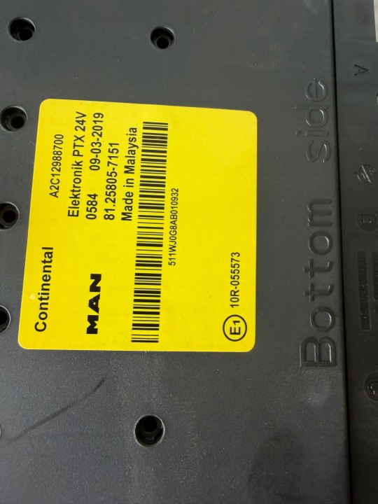 MAN TGX Euro 6 Lift Computer Module Controller PTX 81258057151 81.25805-7151