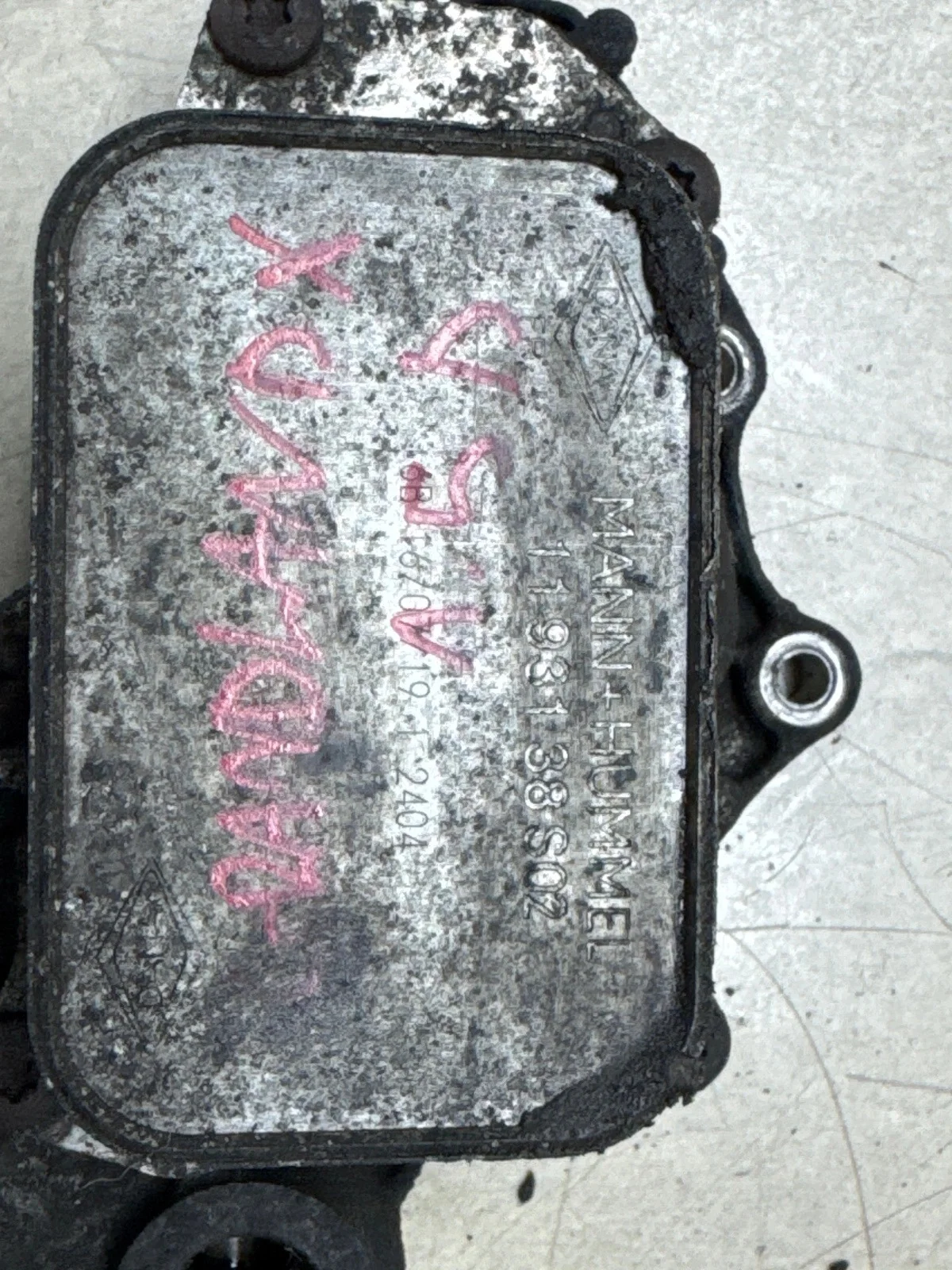 Gehäuse Ölfilter Kühler Opel Grandland X 1.5D image 6