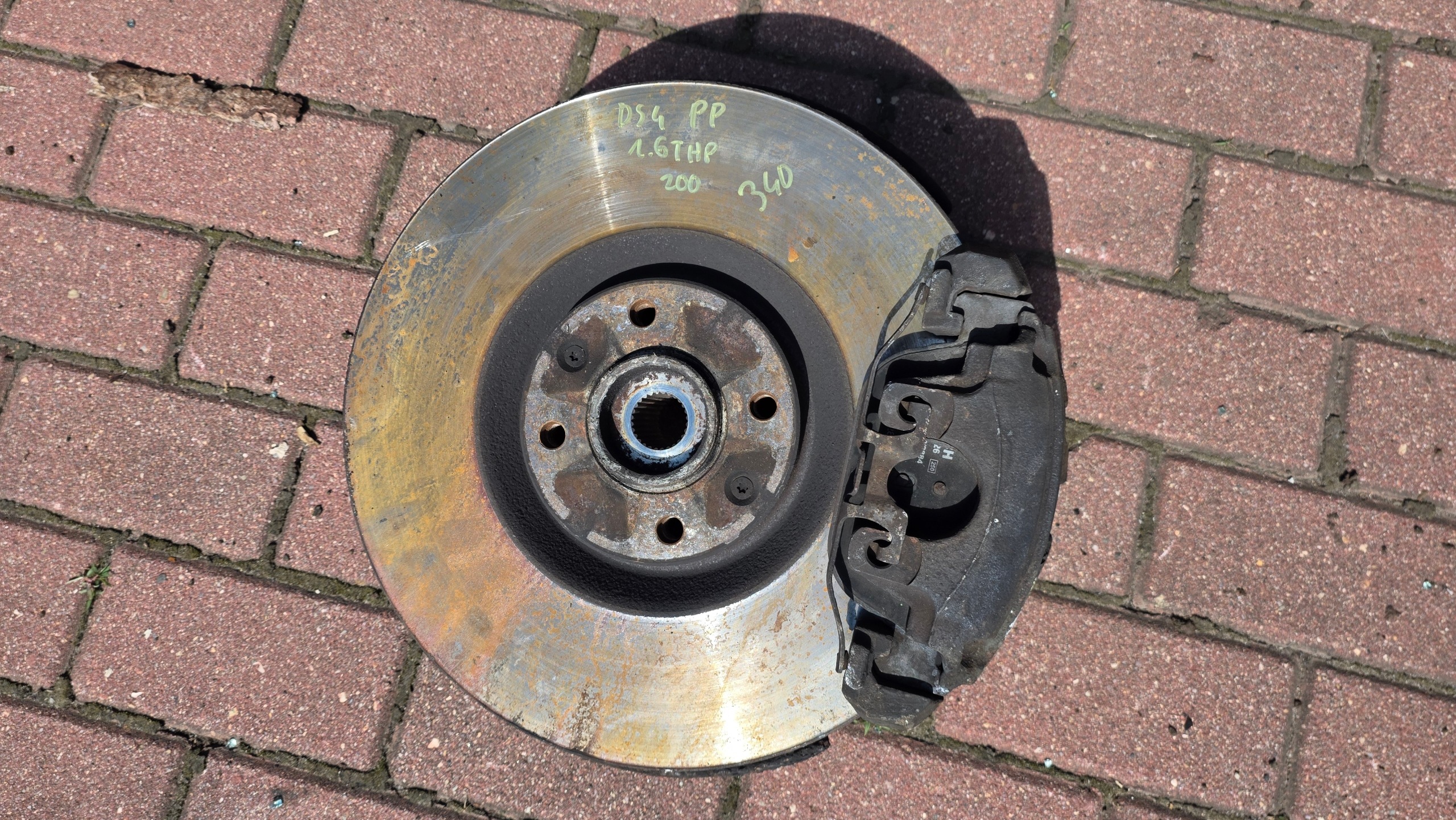 Stuuras fuseekop voor Citroen DS4 1.6 THP 340mm rechts image 2