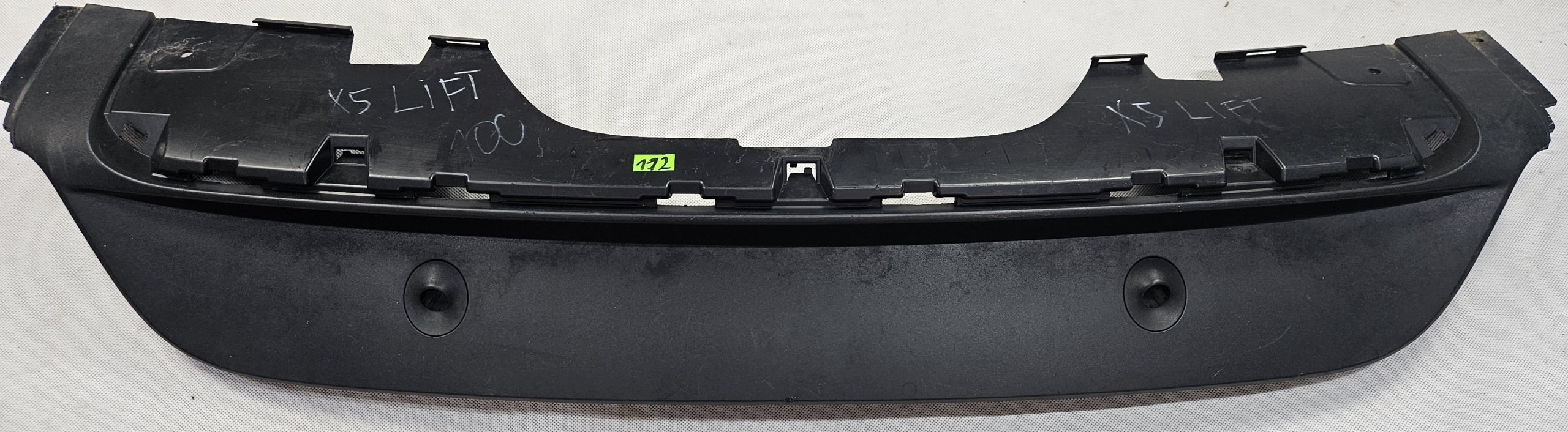 Takaspoilerin diffuusori BMW X5 E70 facelift 51127227766 image 2