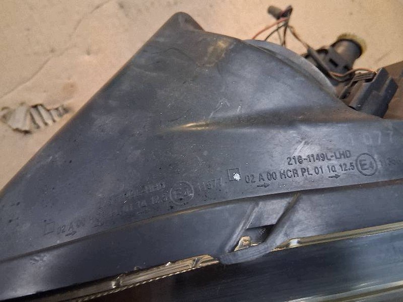 Front lamp left Mazda 3