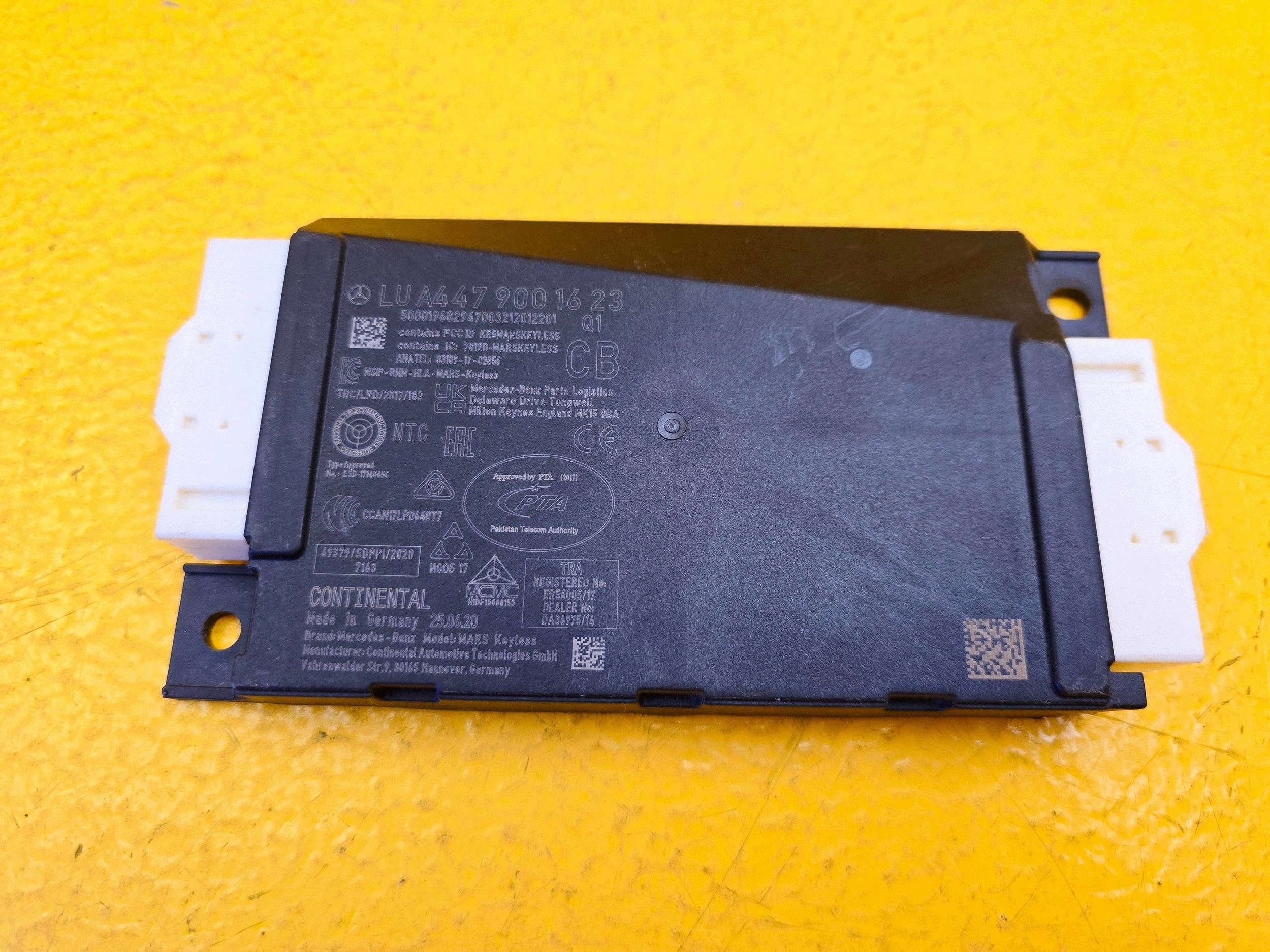 Module de commande de contact A4479001623 Mercedes V W447 image 5