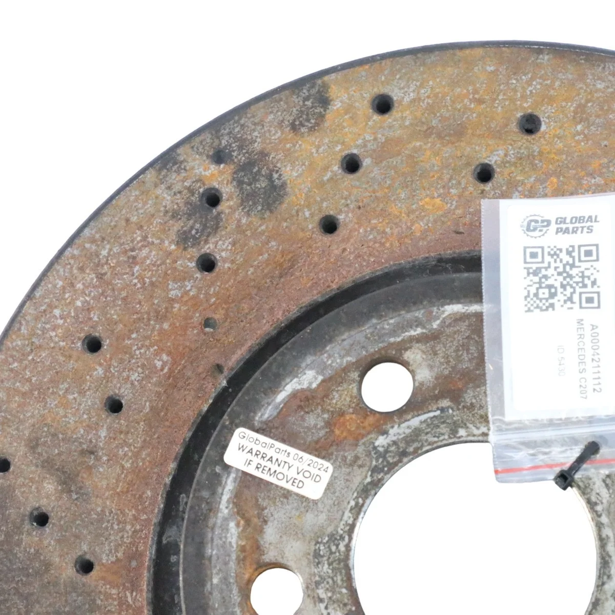 Mercedes C207 Brake Discs Left Right Set