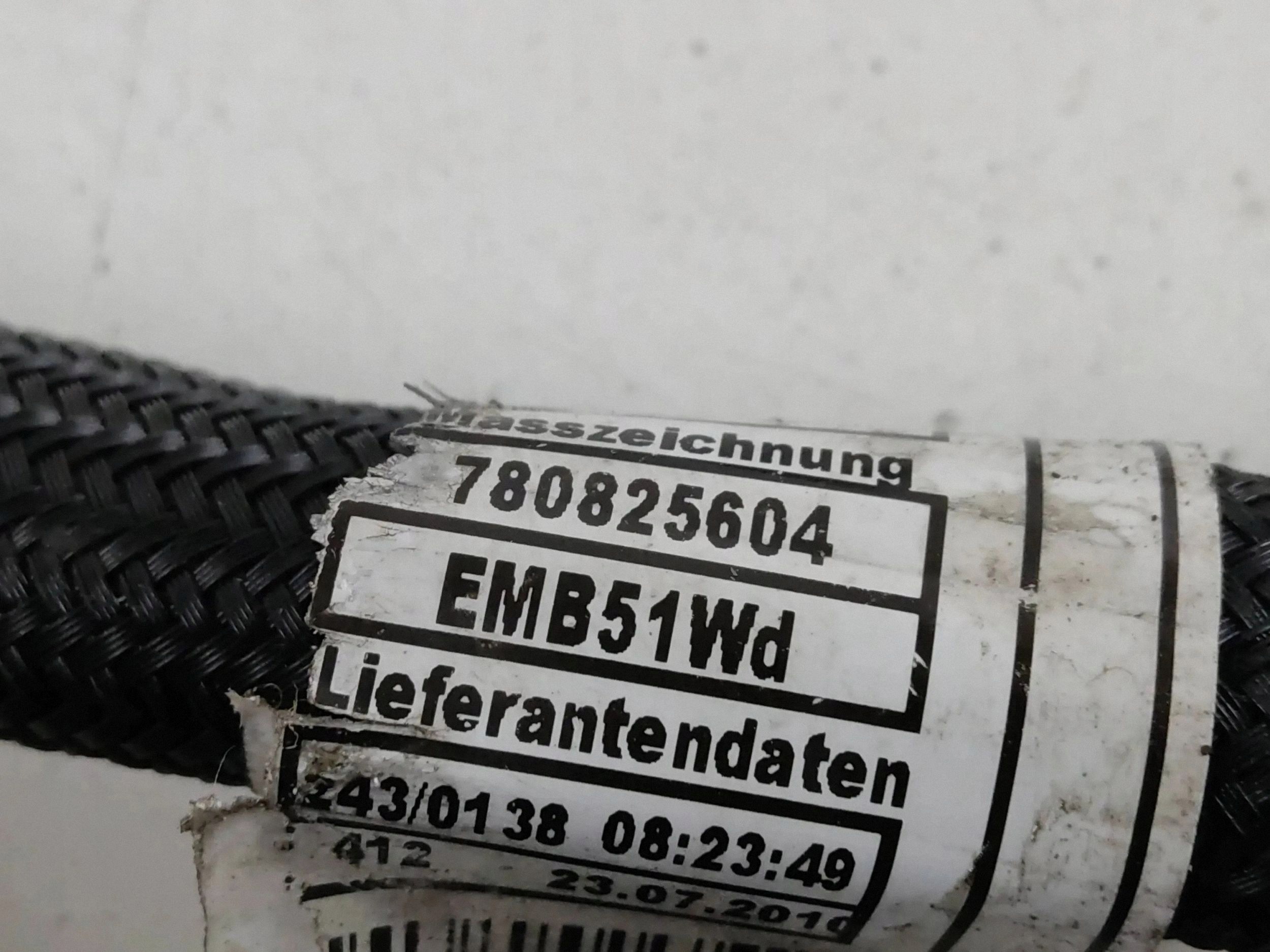 BMW 5 F10 F11 ontstekingskabels 7560712