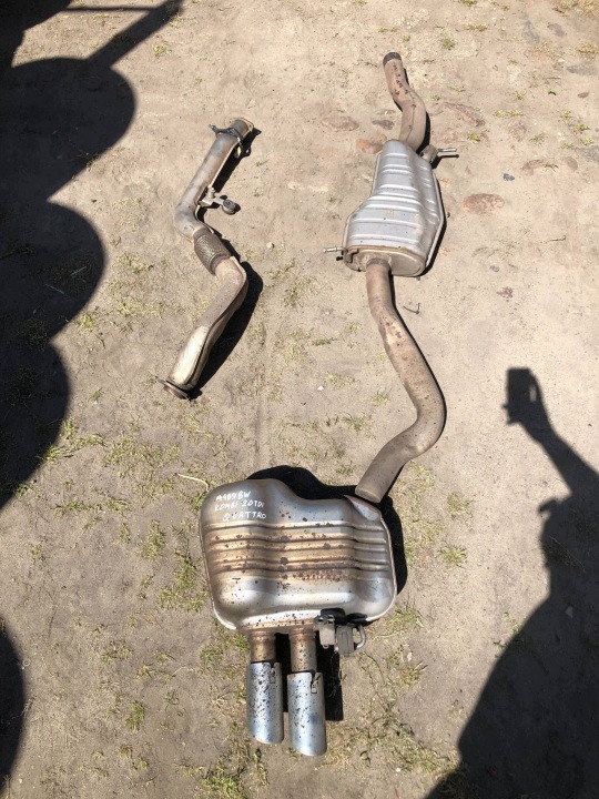Pakoäänenvaimennin täyd. A4 B9 Farmari 2.0 TDI 8W0253300F 8W0253411R 8W0120D