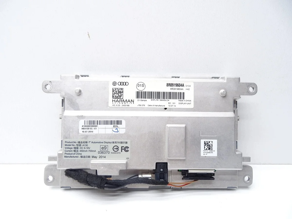 MMI Display 8R0919604A Audi A4 B8 A5 Q5 image 5