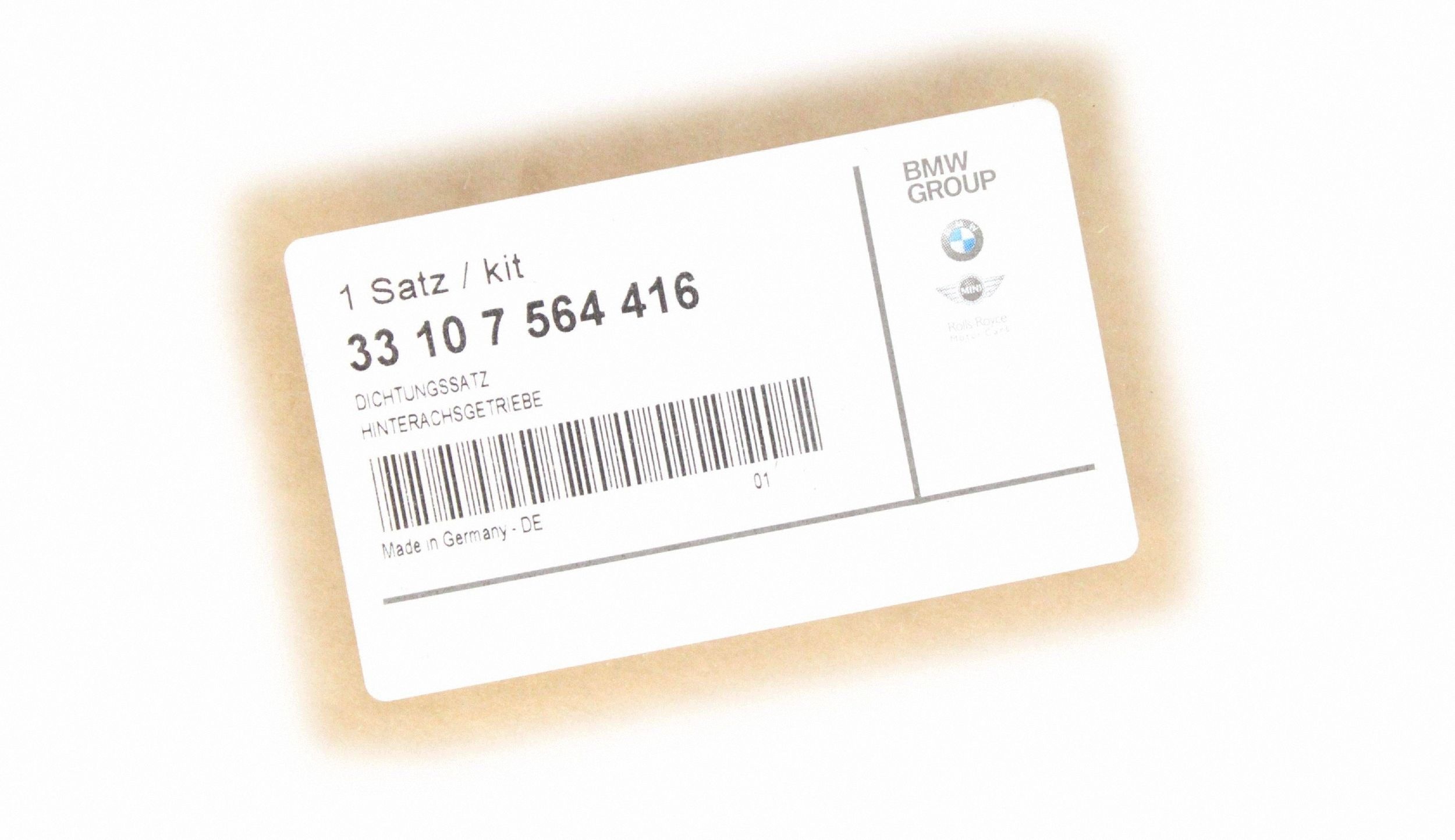 7564416 Taka tasauspyörästö BMW