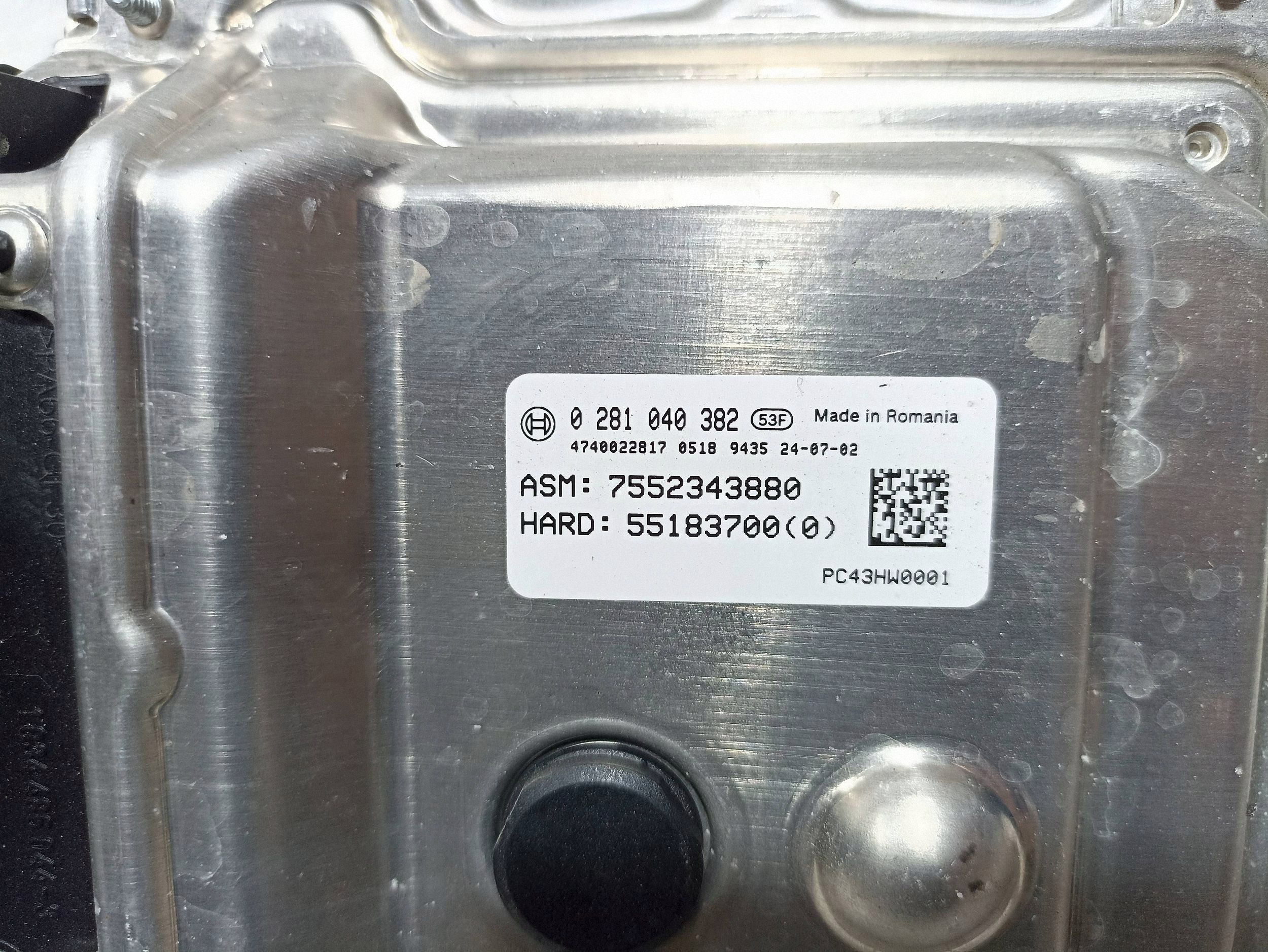 Module AdBlue Isuzu D-MAX III 2024 1.9 DDI 7552343880 image 3