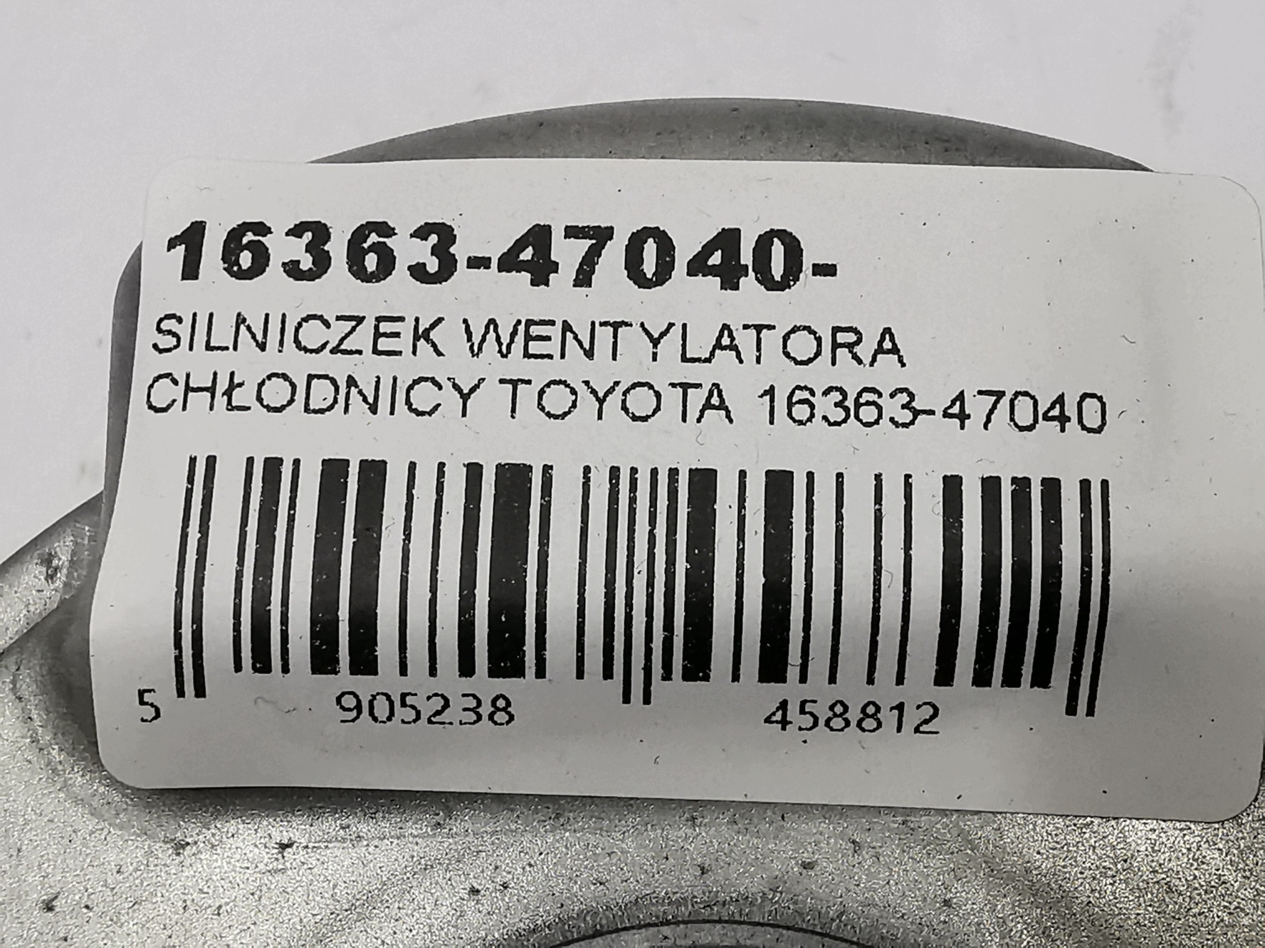 Motor do Ventilador Toyota 16363-47040 Usado image 7