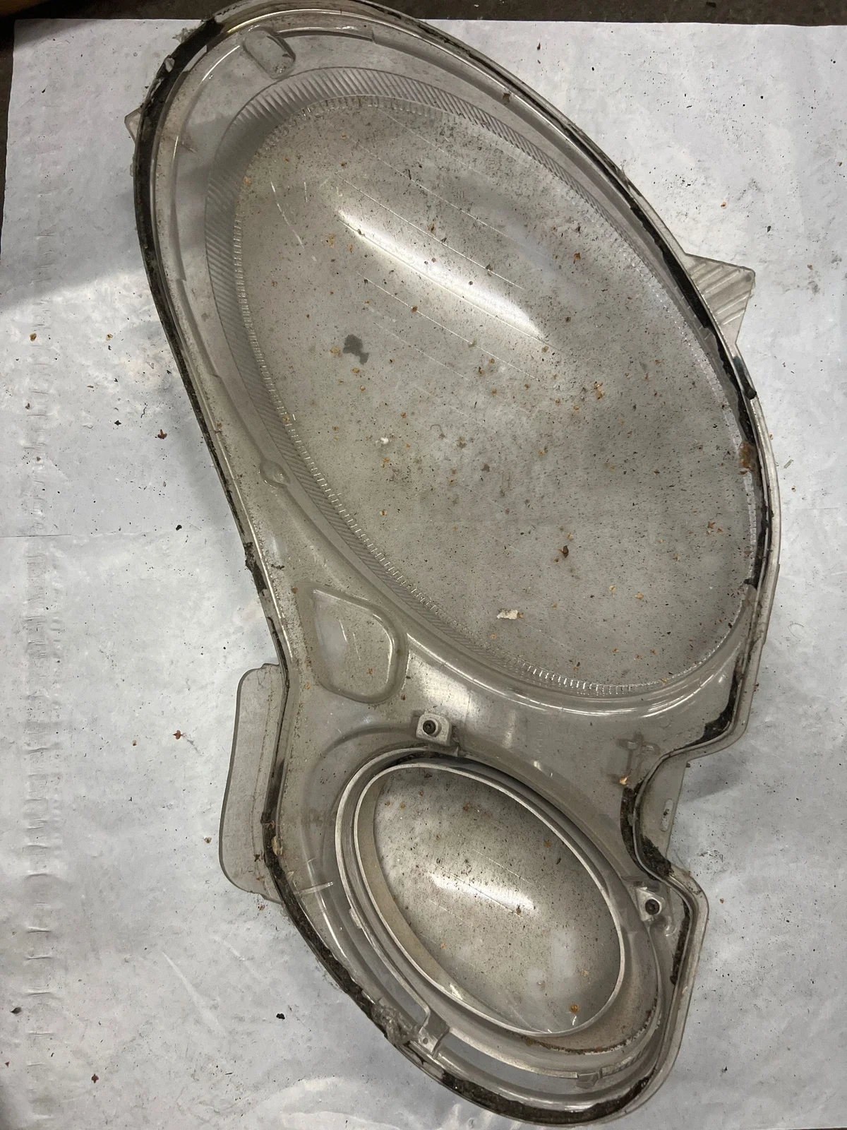 Strålkastarlins Mercedes-Benz E W211 15435400