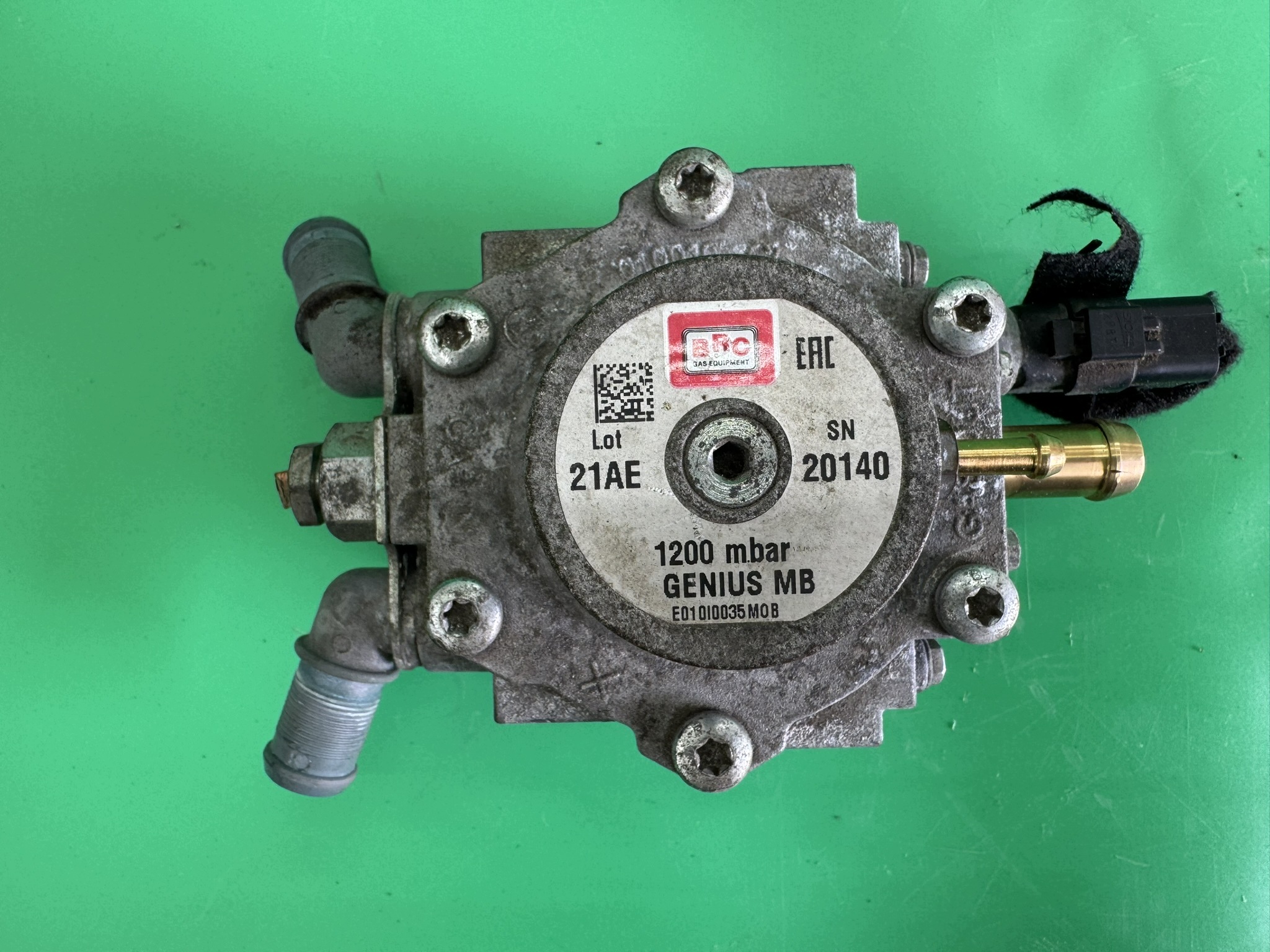 Réducteur de gaz LPG BRC GENIUS MB 1200 1200 mbar image 2