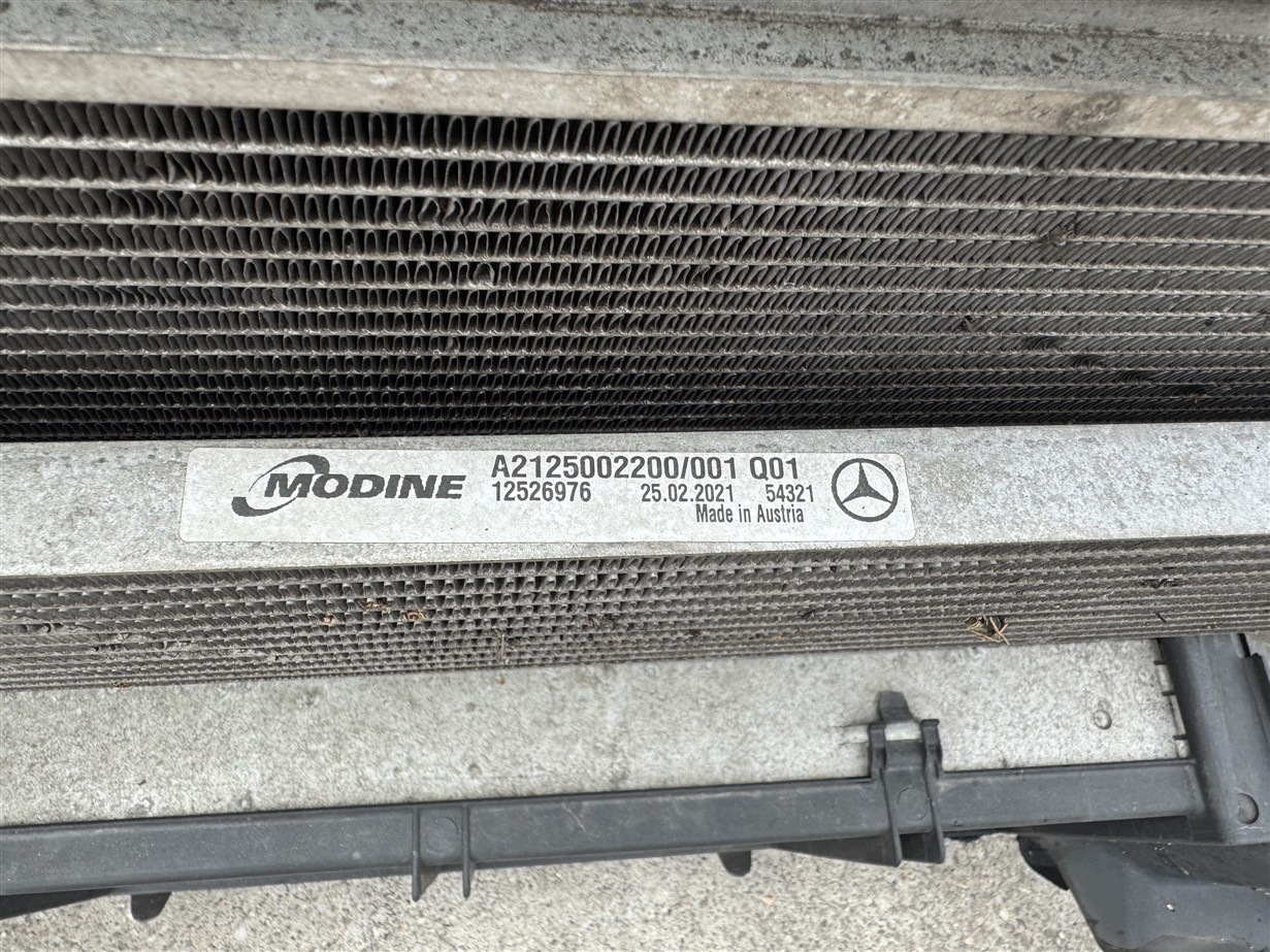 Conjunto Radiadores Mercedes W212 2.2 CDI Automático Lift 12-16 image 8