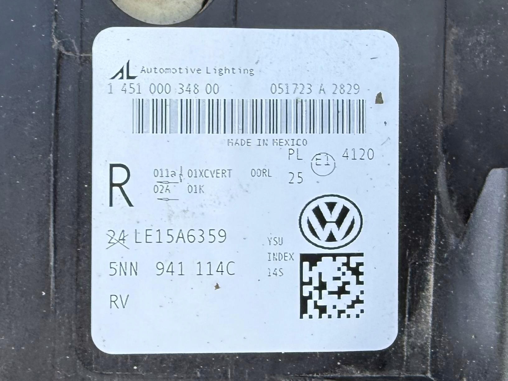 VW Tiguan II 5NA Frontscheinwerfer rechts 5NN941114C image 5