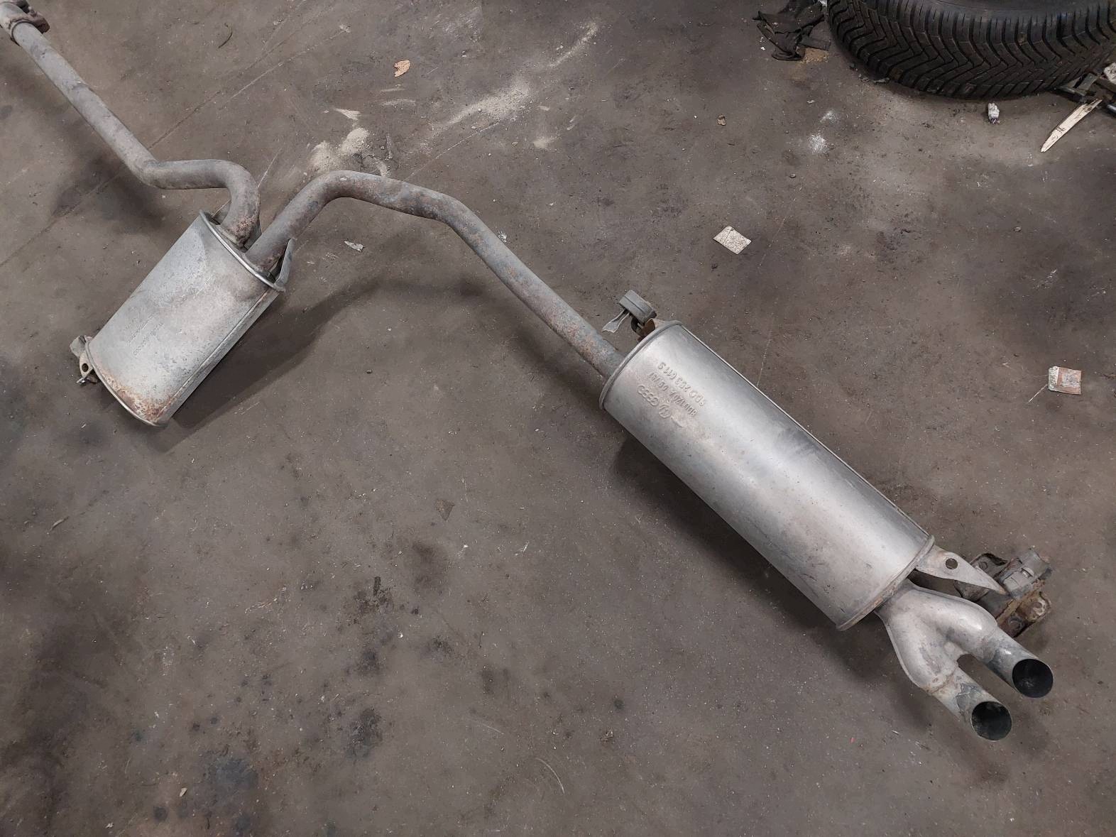 Pot d'échappement catalyseur Passat B5 1.9 TDI image 8
