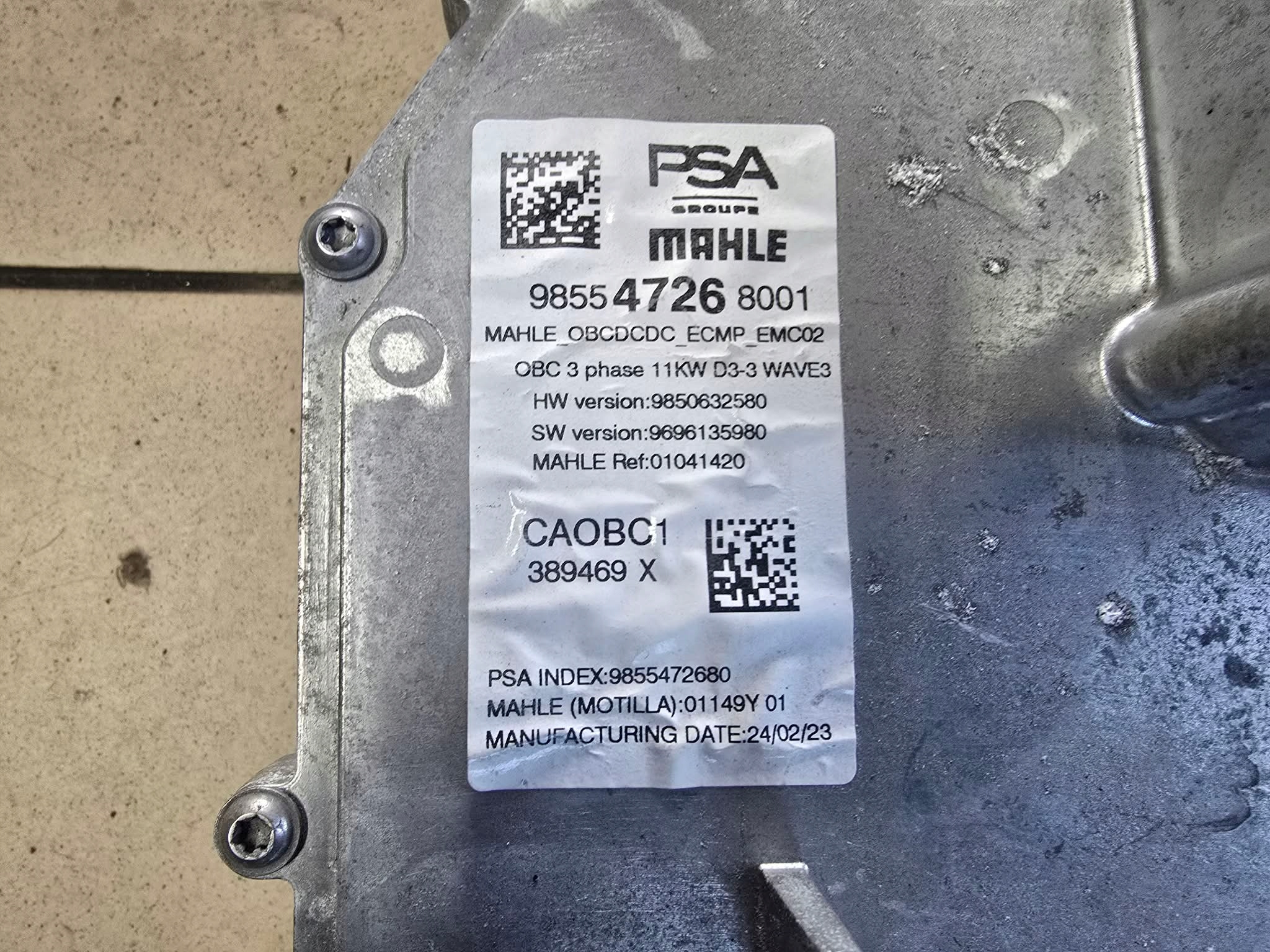 Módulo Inversor Híbrido E-208 Peugeot Corsa F image 3