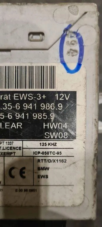 Ontstekingsset BMW X3 E83 2.0d 105kW 2005 6941985 image 4
